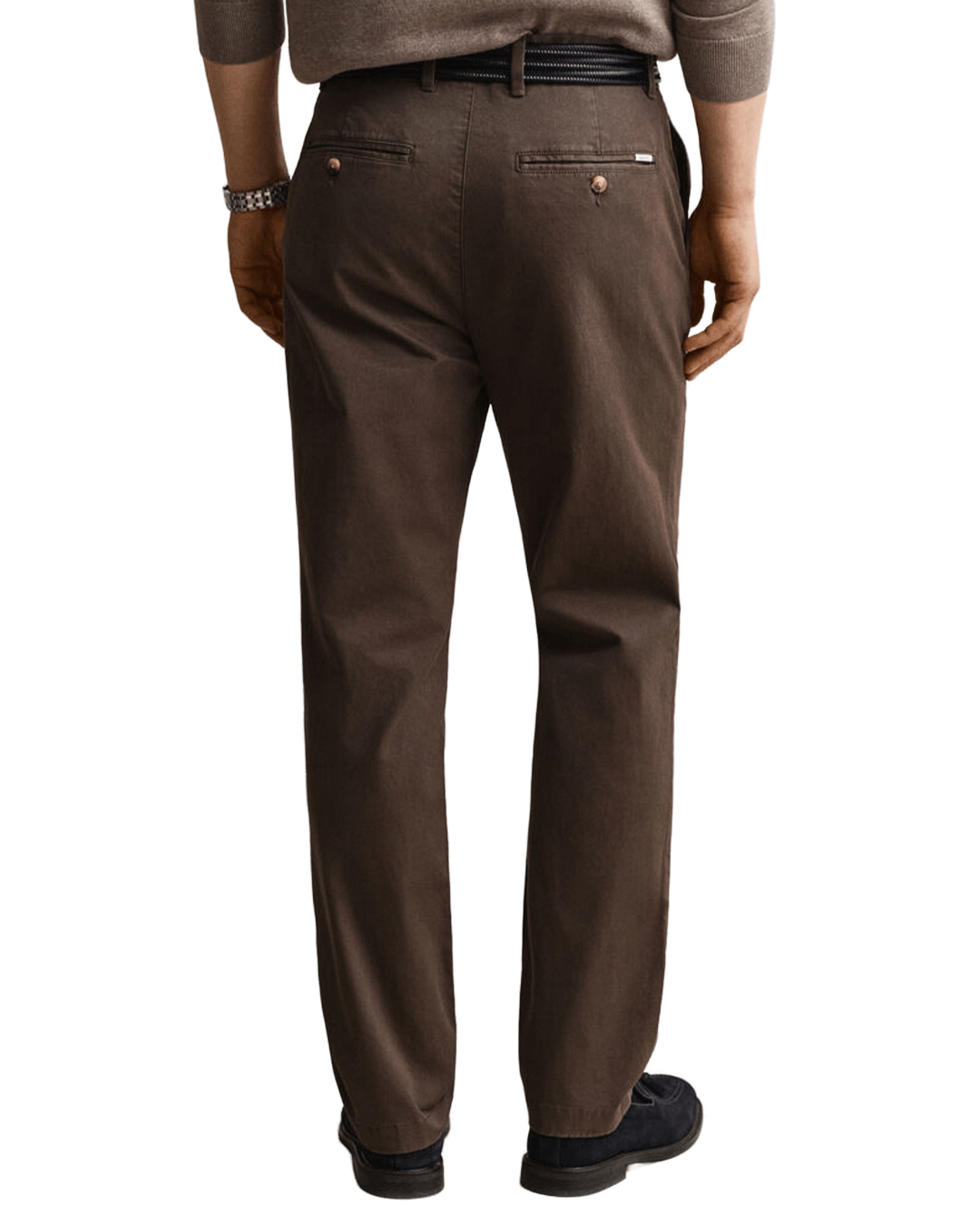 Gant Trousers Gant Brown Gant Reg Classic Chinos G262 Shadow Brown