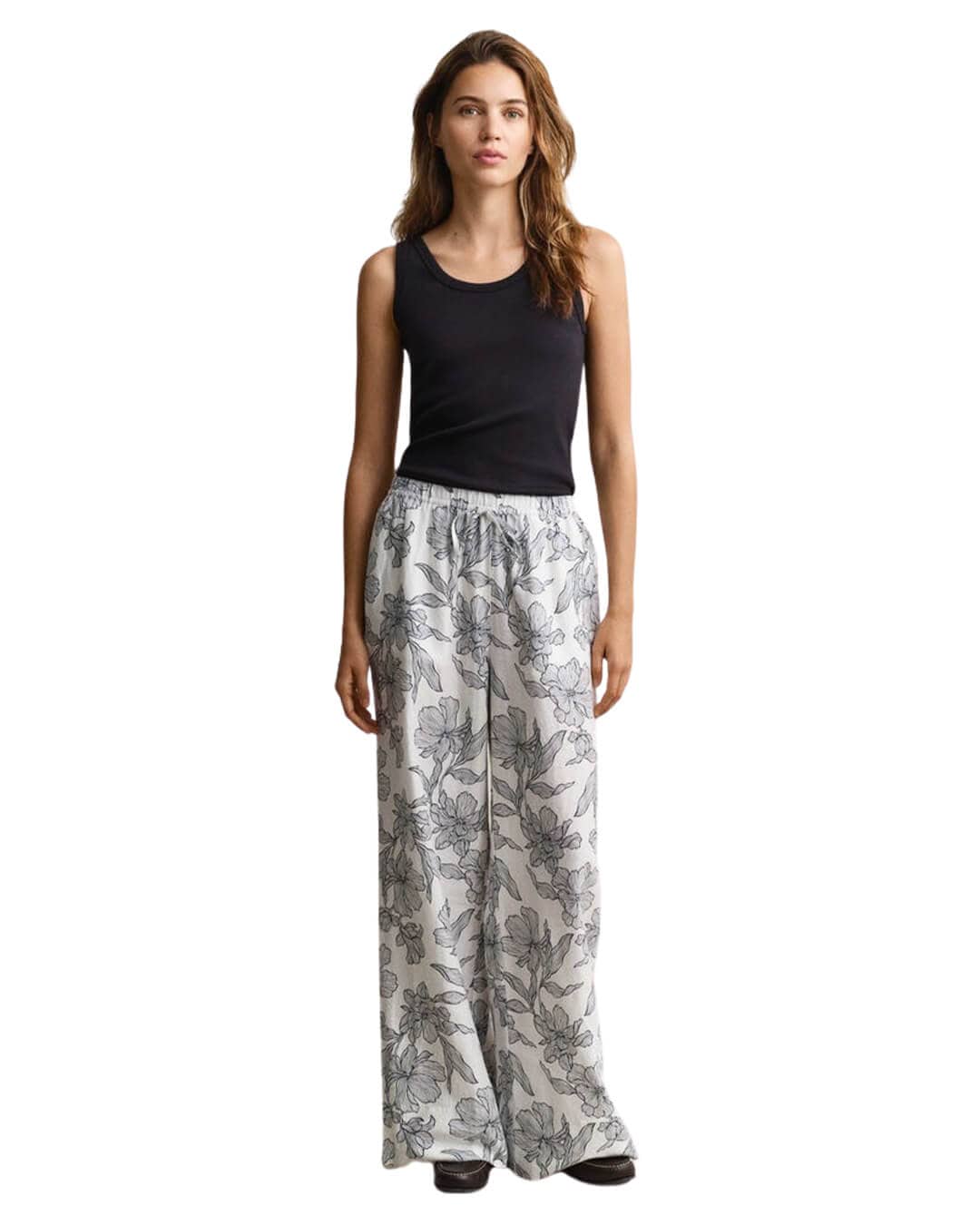 Gant Trousers Gant Evening Blue Trousers