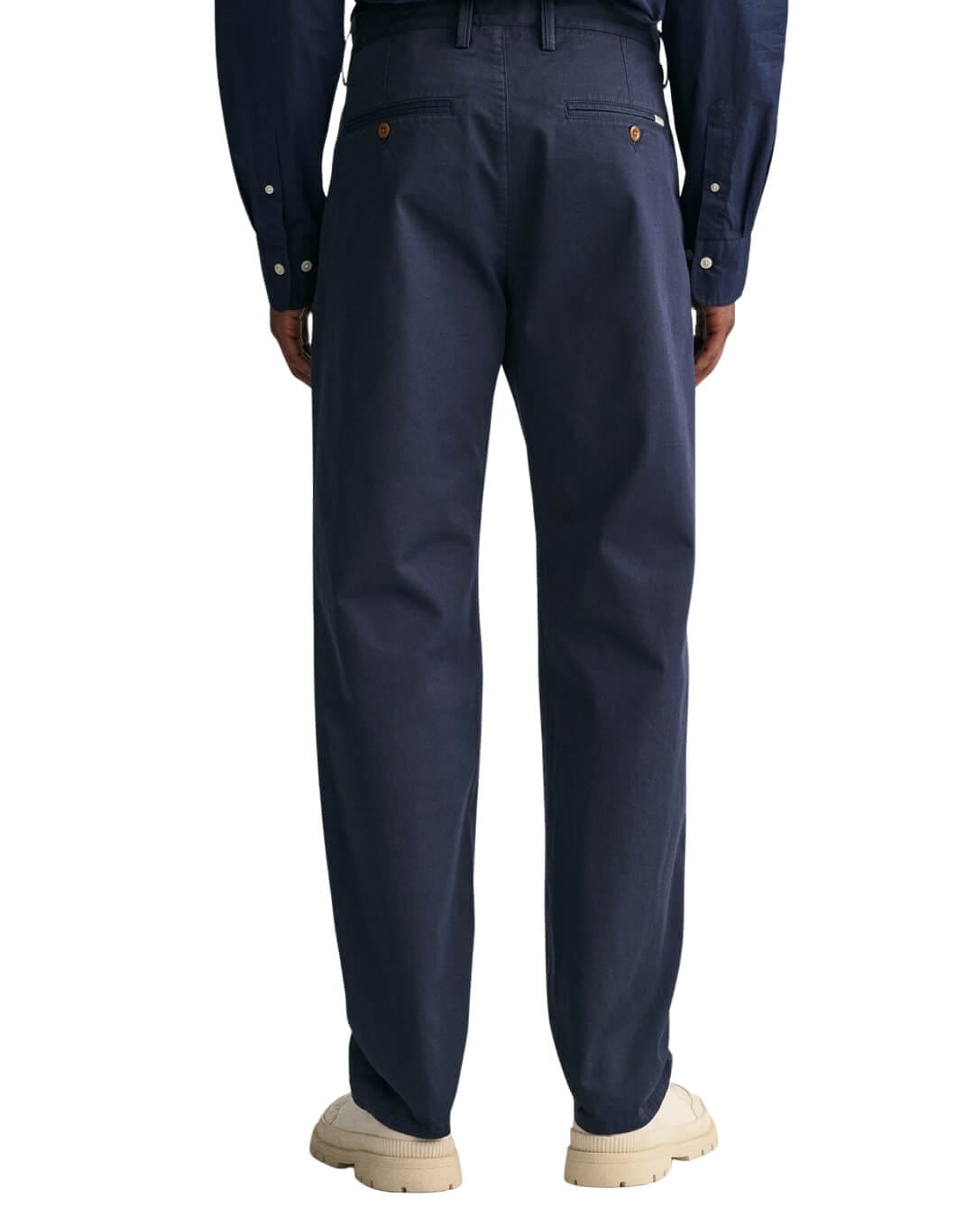 Gant Trousers Gant Marine Regular Fit Twill Chinos