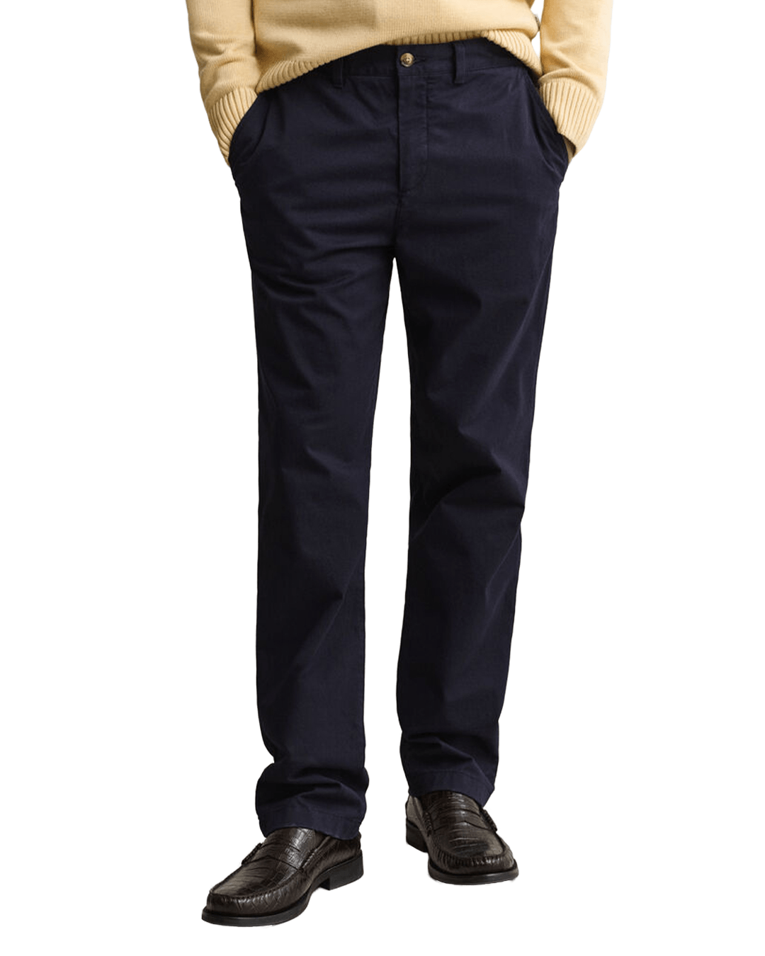 Gant Trousers Gant Navy Gant Reg Classic Chinos G433 Evening Blue