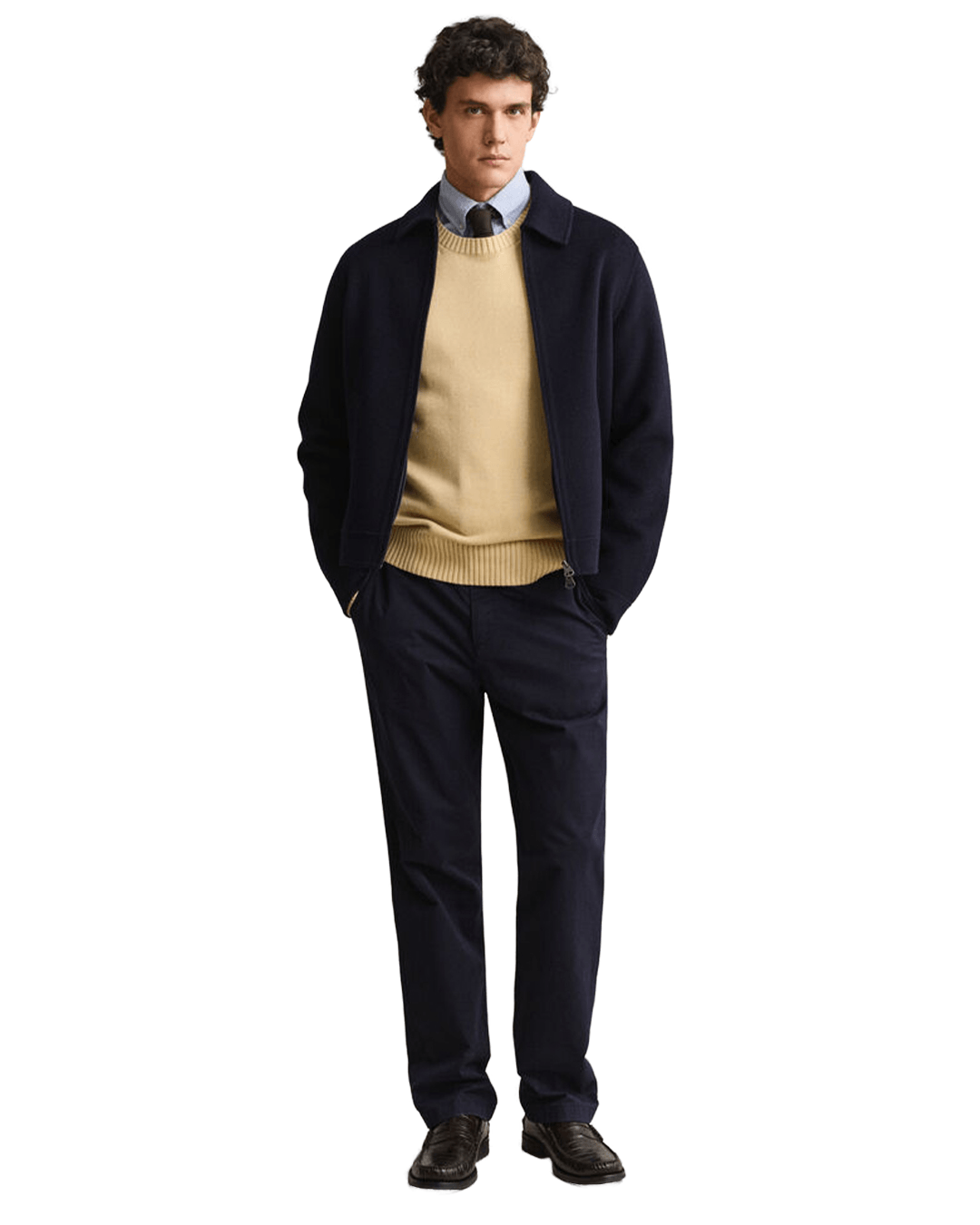 Gant Trousers Gant Navy Gant Reg Classic Chinos G433 Evening Blue