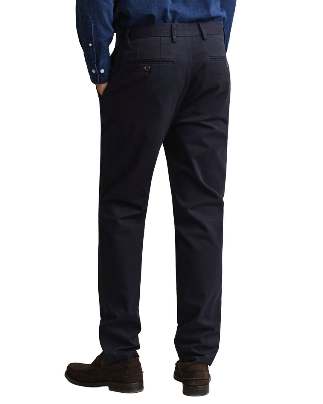 Gant Trousers Gant Navy Gant Slim Smart Chinos G433 Evening Blue