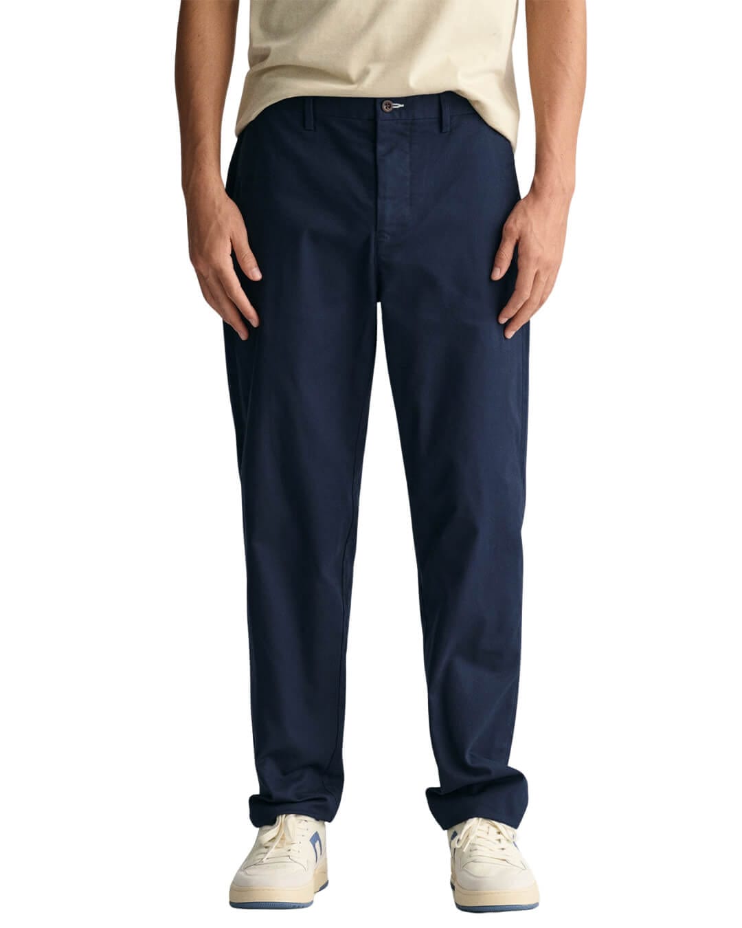 Gant Trousers Gant Navy Regular Chinos