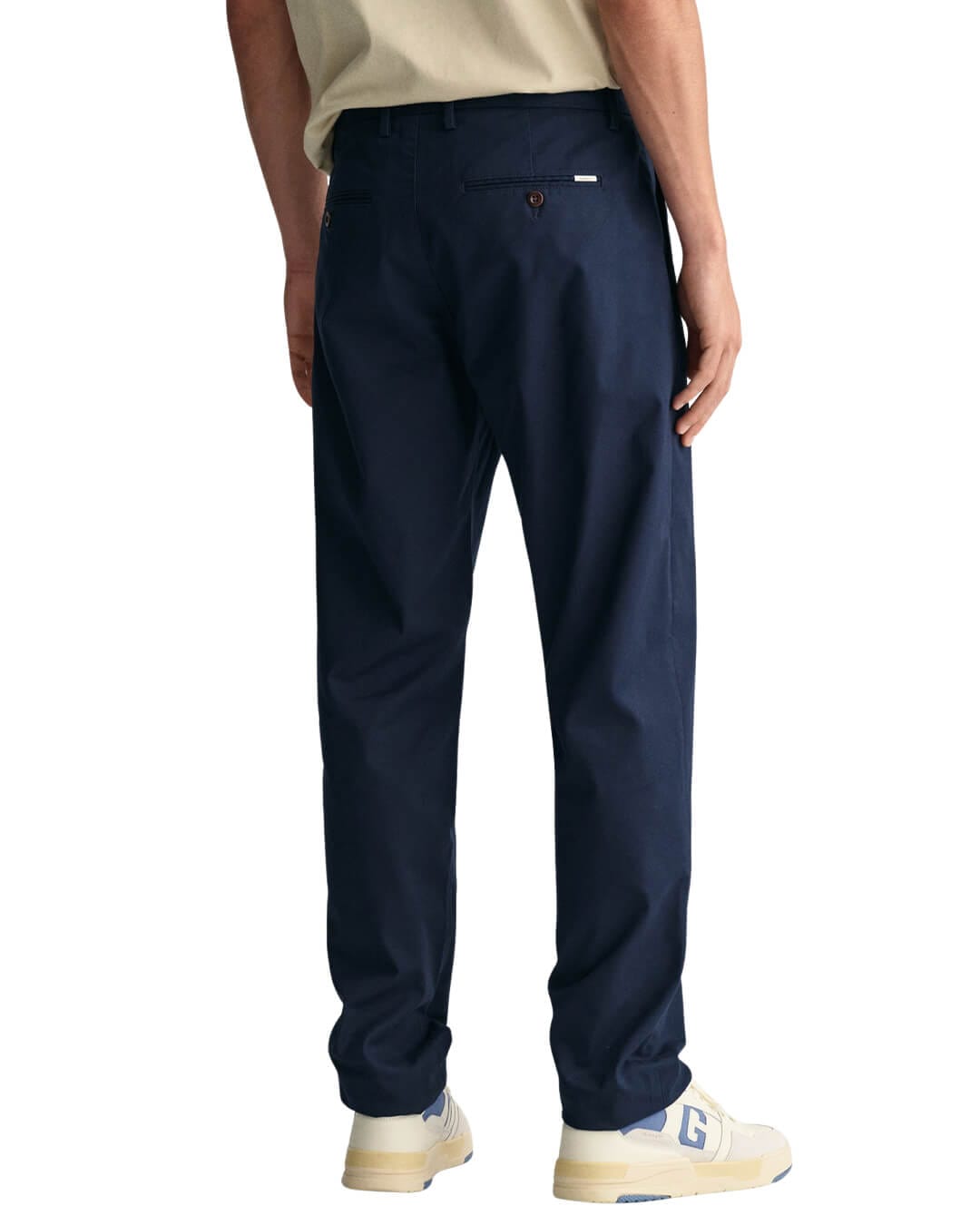 Gant Trousers Gant Navy Regular Chinos