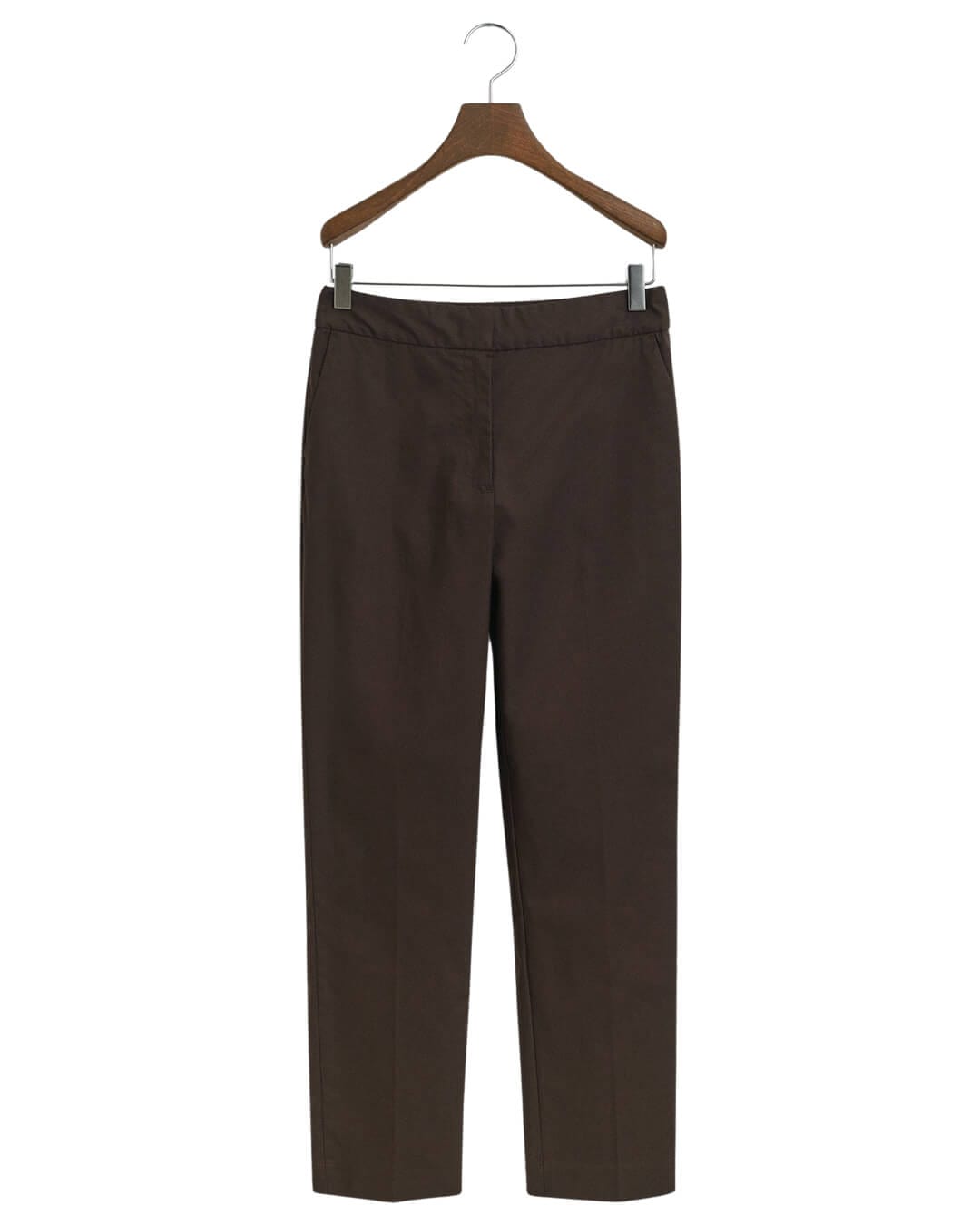 Gant Trousers Gant SLIM SLACK G202 DEEP BROWN