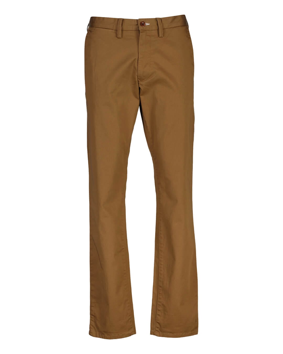 Gant Trousers Gant SLIM TWILL CHINOS G210 ROASTED WALNUT