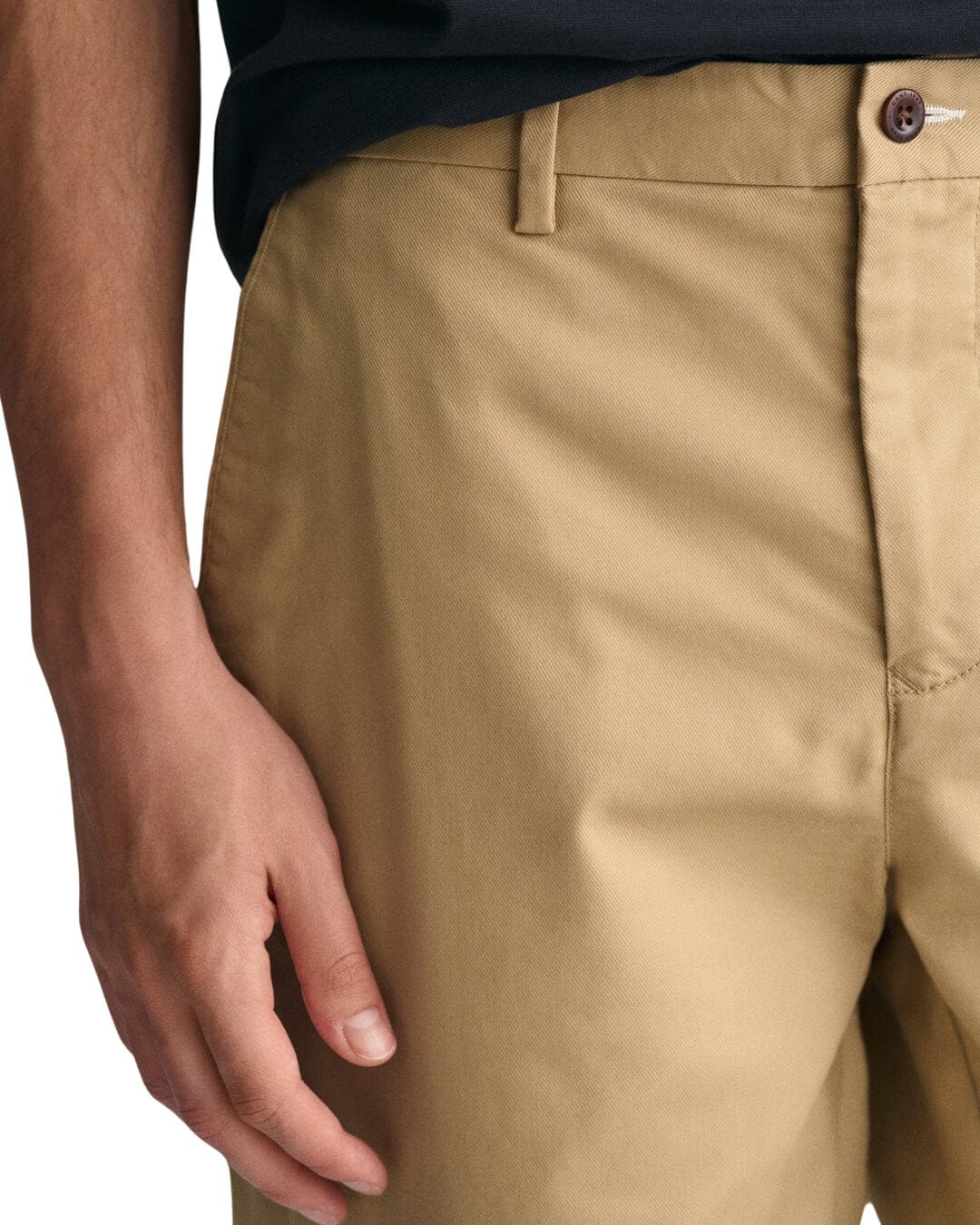 Gant Trousers REGULAR CHINOS G0248 DARK KHAKI