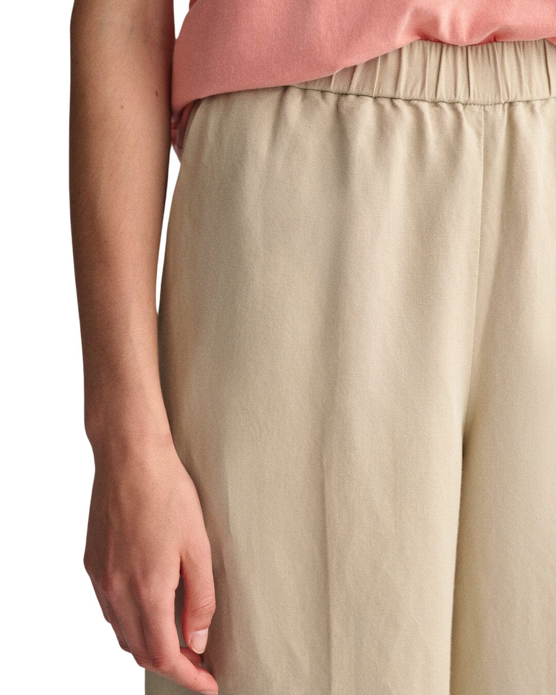 Gant Trousers REL LINEN BLEND PULL ON PANTS G0277 DRY SAND