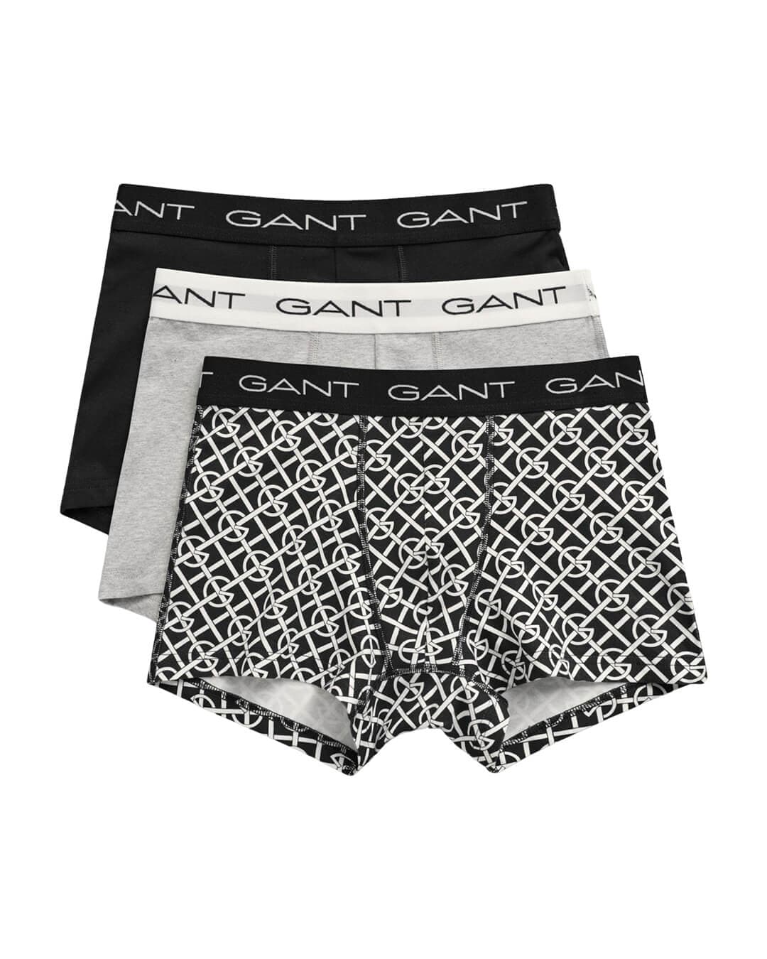 Gant Underwear Gant Black G Pattern Trunks