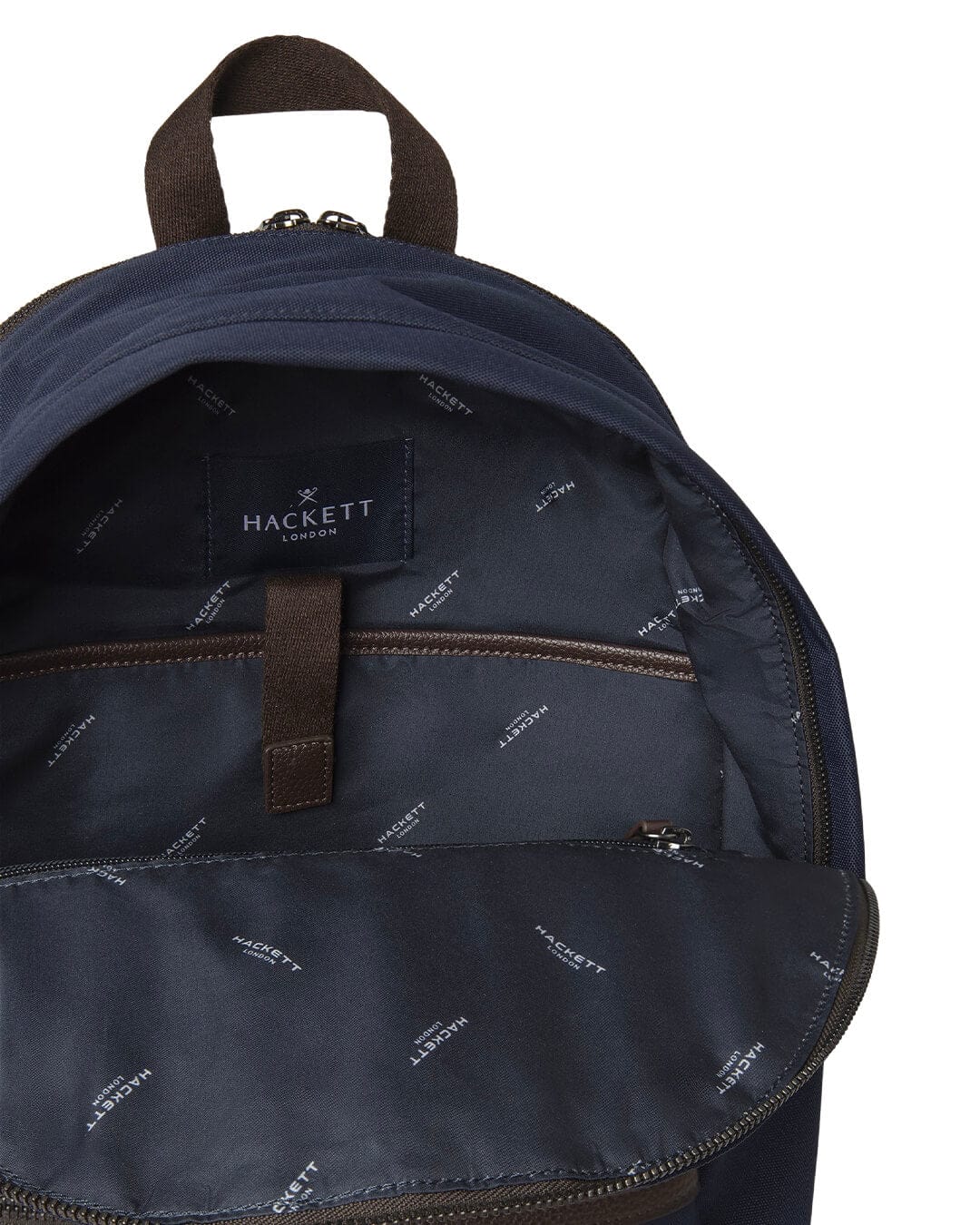Hackett Bags One Size HEMSBY CANVAS BACKPACK H595 NAVY