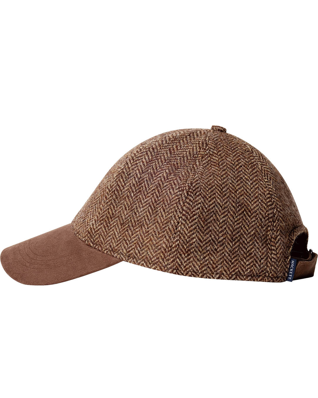 Hackett Caps ONE Hackett Hbone Tartan Cap Brown H878