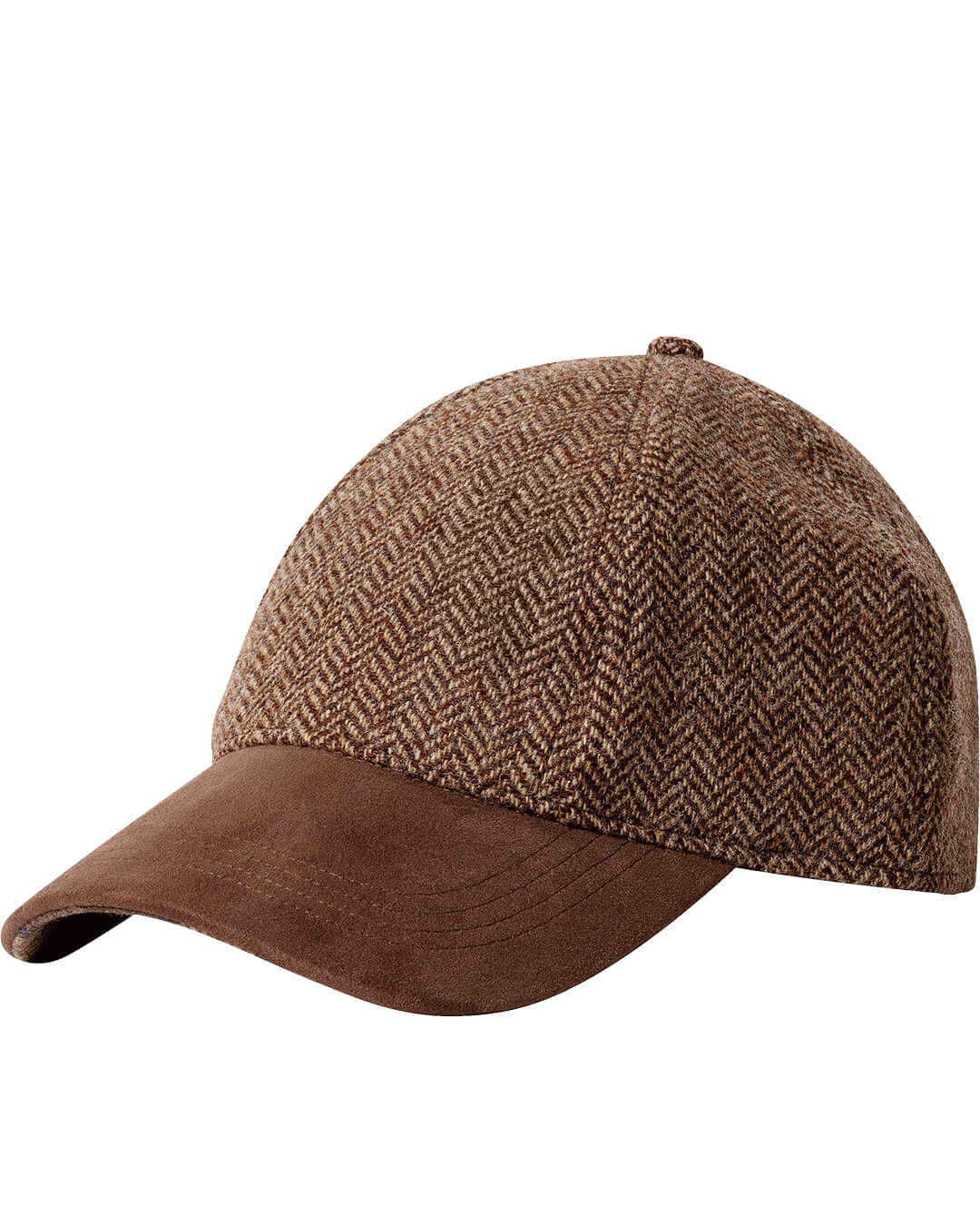 Hackett Caps ONE Hackett Hbone Tartan Cap Brown H878