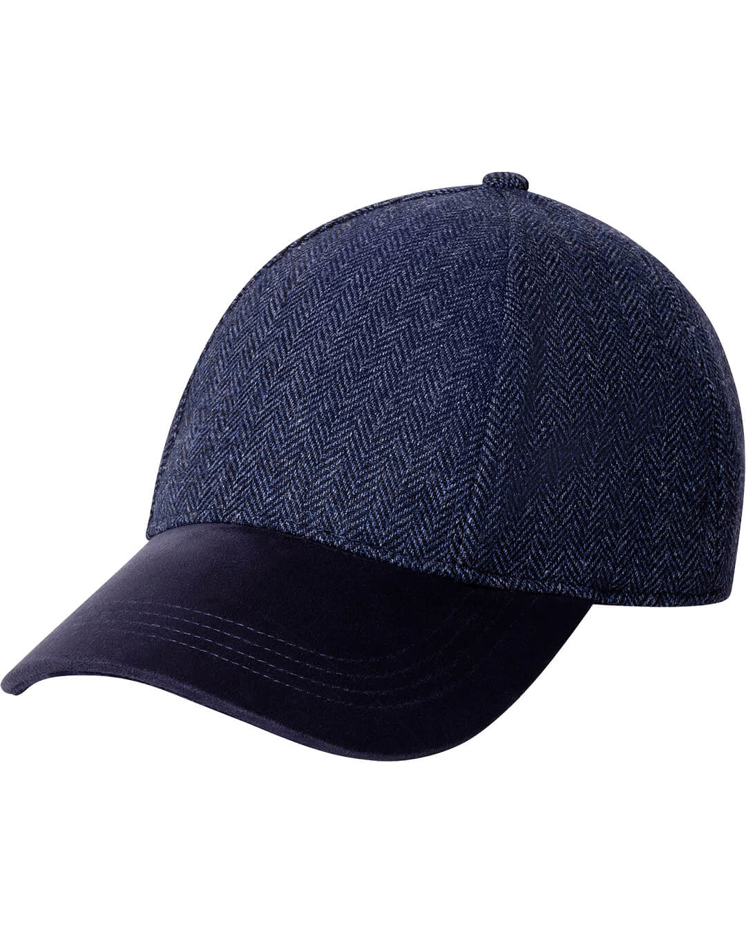 Hackett Caps ONE Hackett Hbone Tartan Cap Navy H595