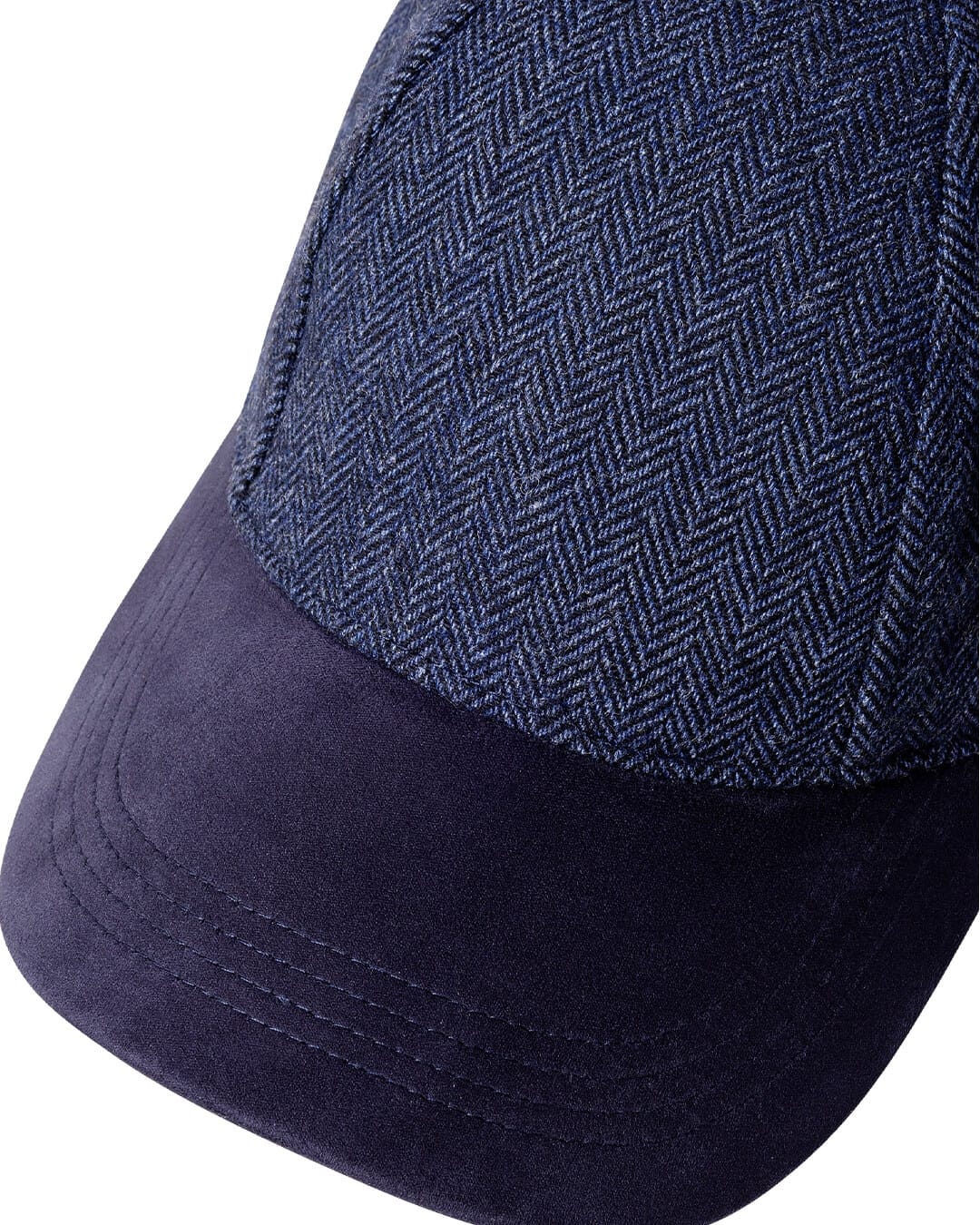 Hackett Caps ONE Hackett Hbone Tartan Cap Navy H595