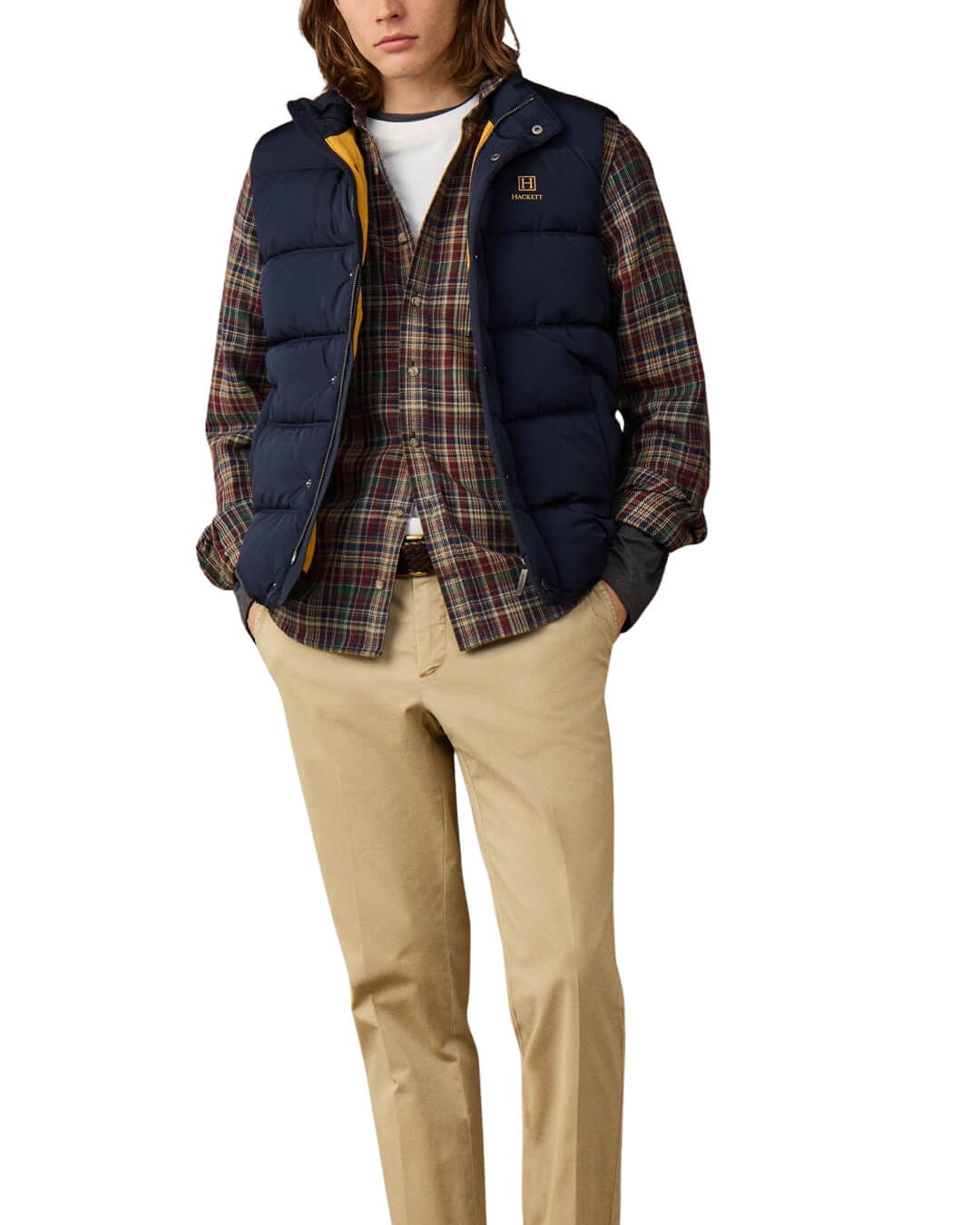 Hackett Gilets Hackett Heritage Gilet Old Navy H584