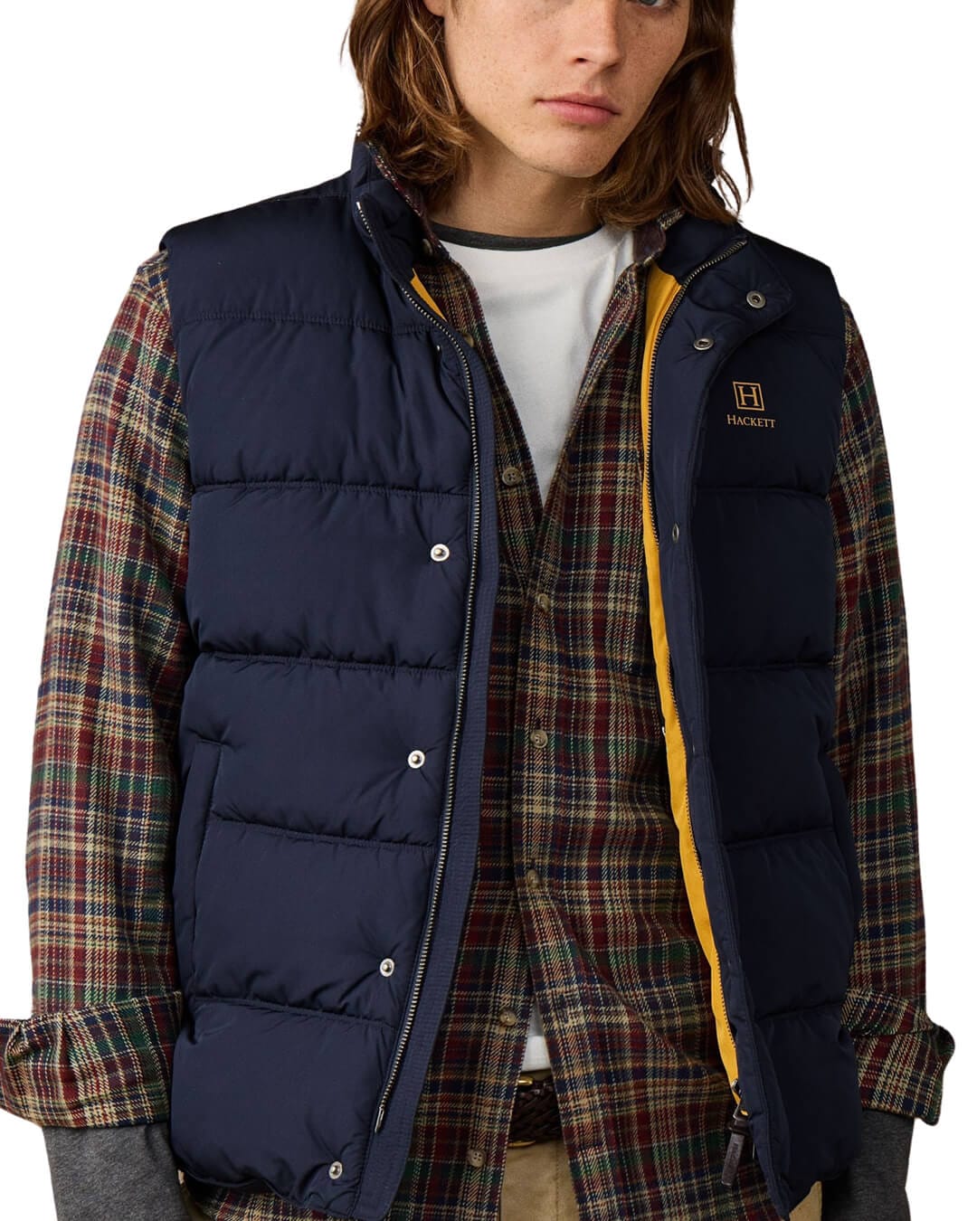 Hackett Gilets Hackett Heritage Gilet Old Navy H584