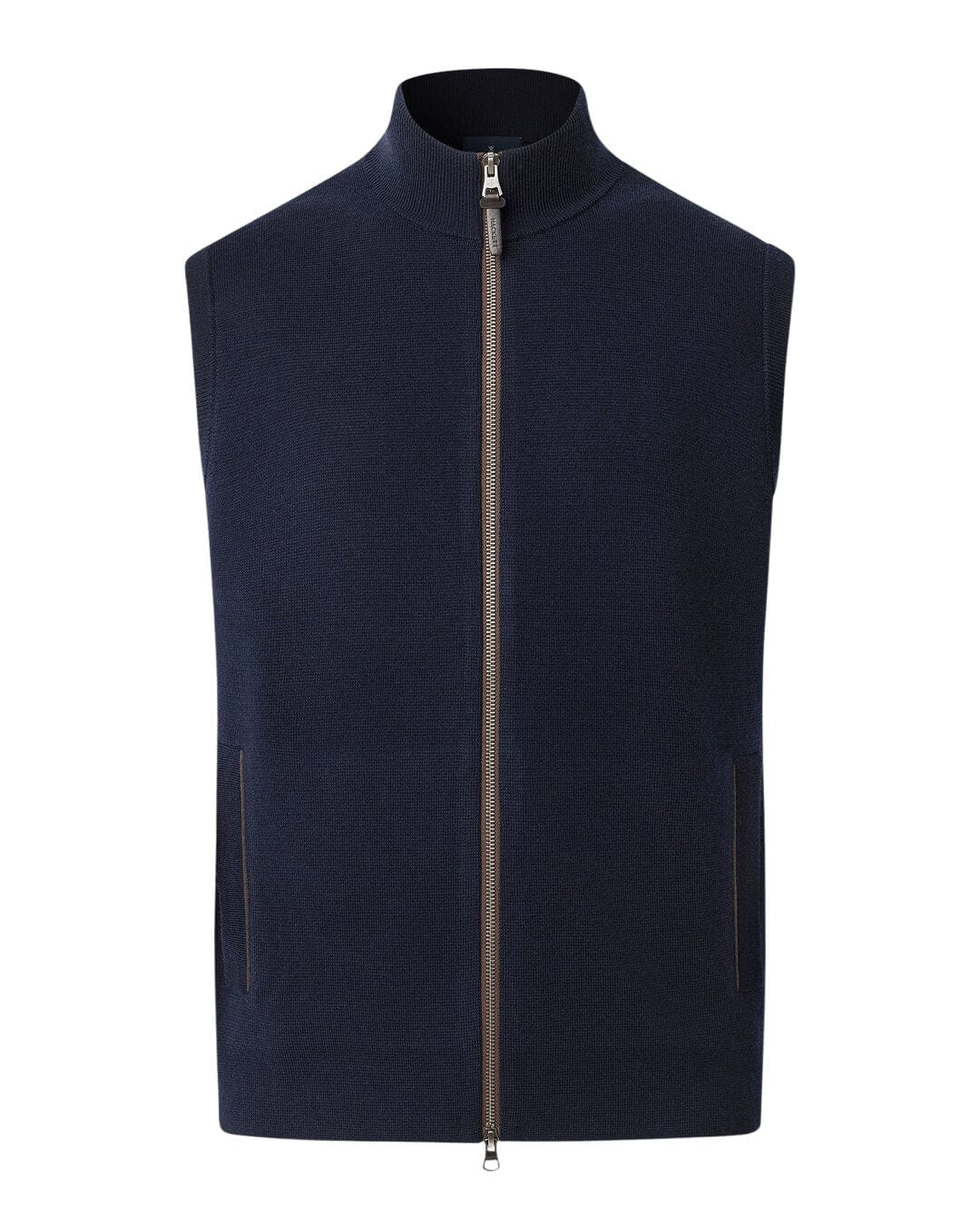Hackett Gilets MILANO KNIT VEST H582 MIDNIGHT BLUE