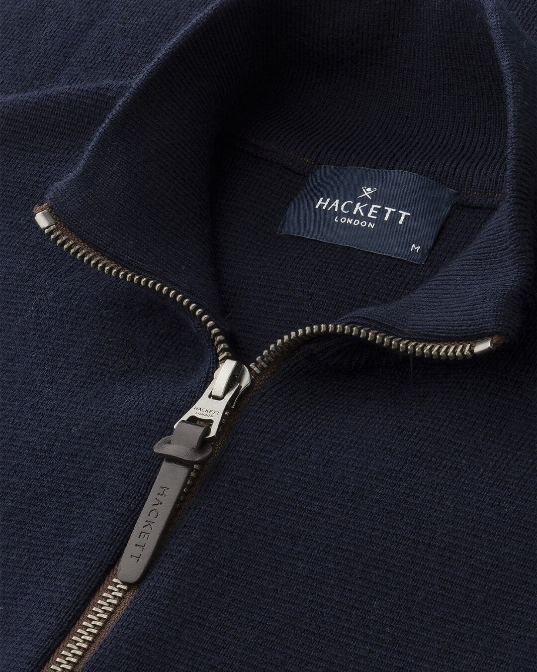Hackett Blue Milano Knit Vest H582 - Bortex Fine Tailoring