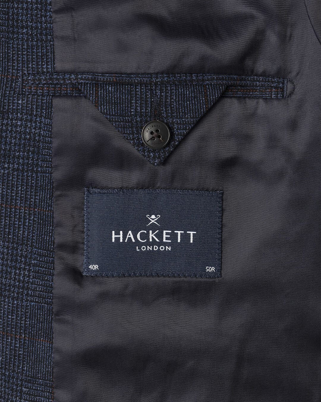 Hackett Jackets NAVY POW KNIT CC H582 MIDNIGHT BLUE