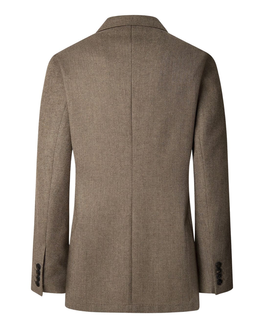 Hackett Beige Wool Hb Jacket H845 Malt - Bortex Fine Tailoring