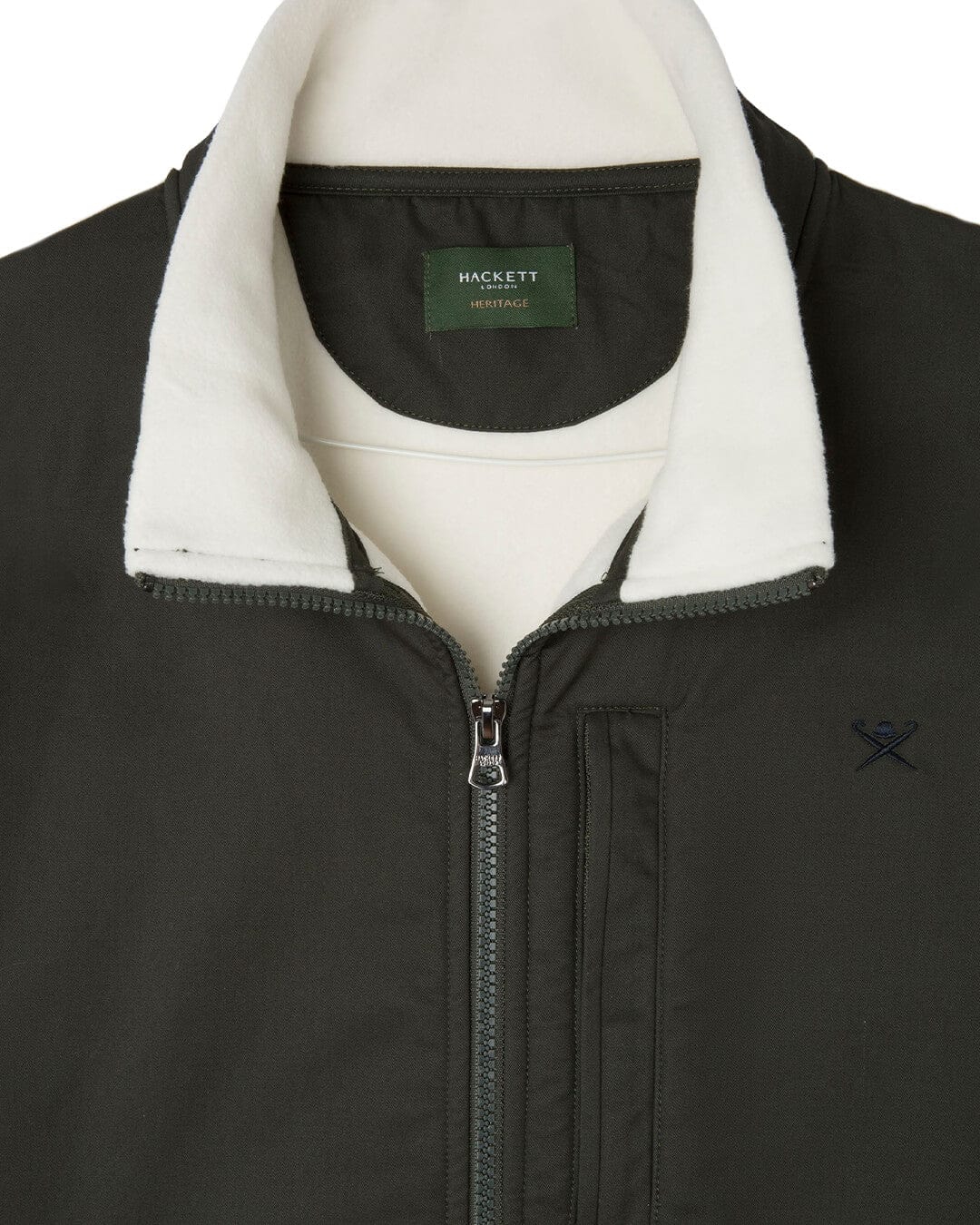Hackett Jumpers Hackett Green Heritage Classic Jumper