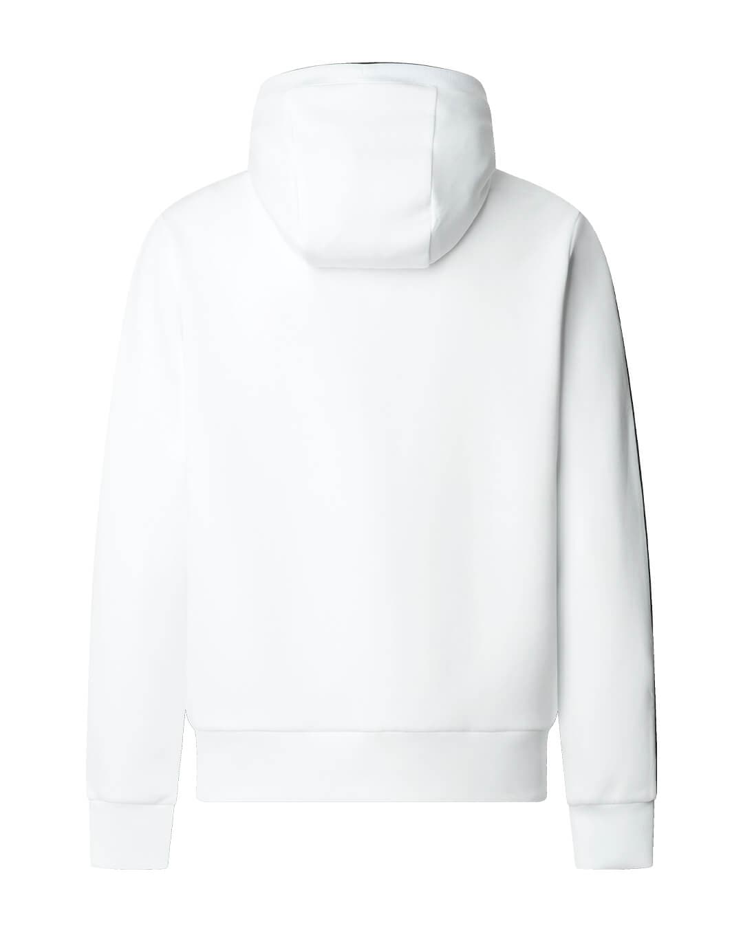 Hackett Jumpers Hackett Hs Badge Hoody Optic White H802
