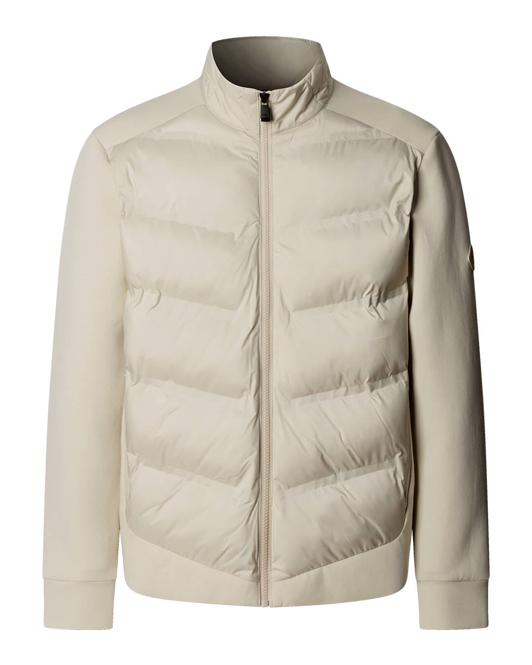 Hackett Jumpers Hackett Hs Ultra Hybrid Fz Sand Beige H847