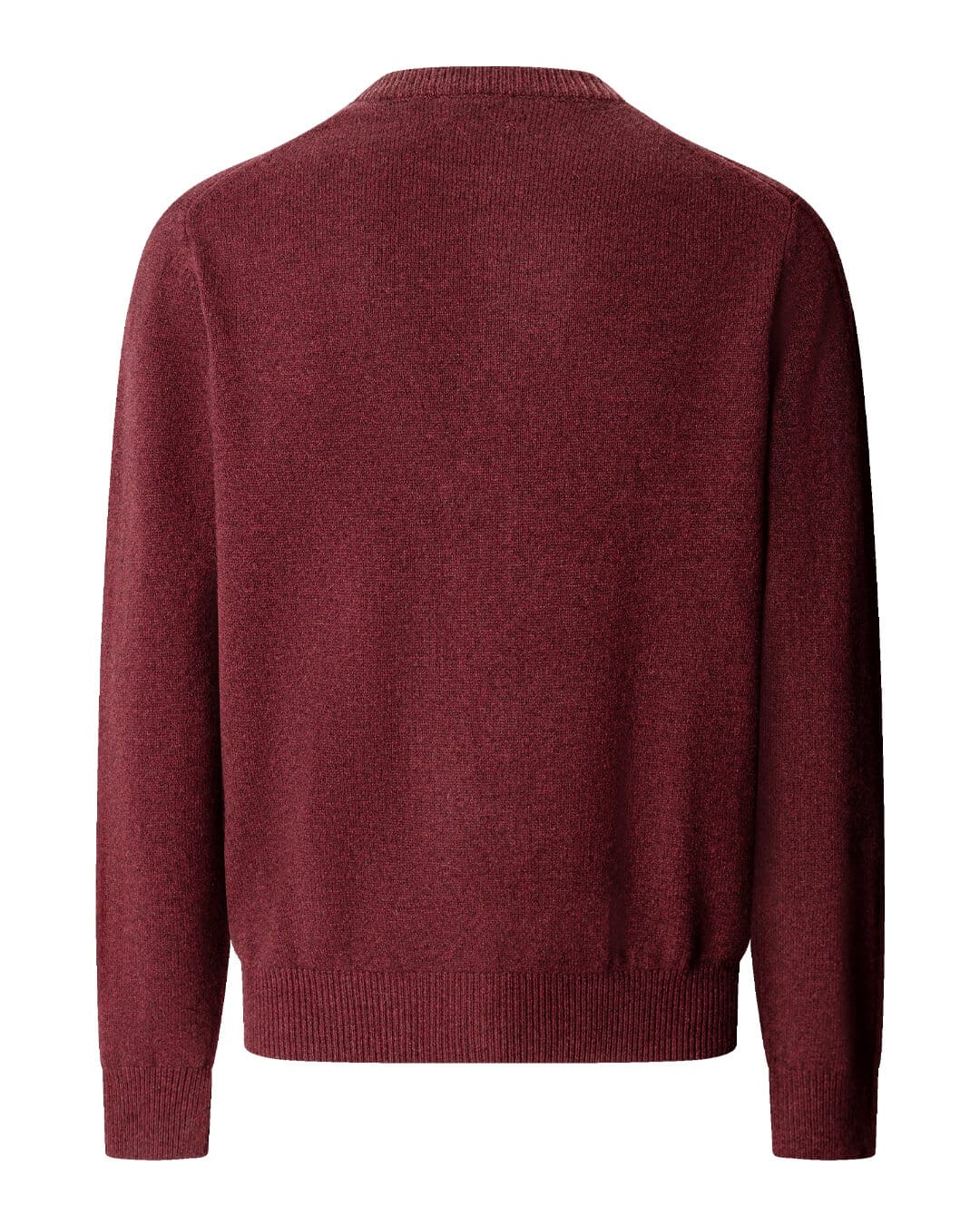 Hackett Jumpers Hackett Lambswool Crew Oxblood Red H283
