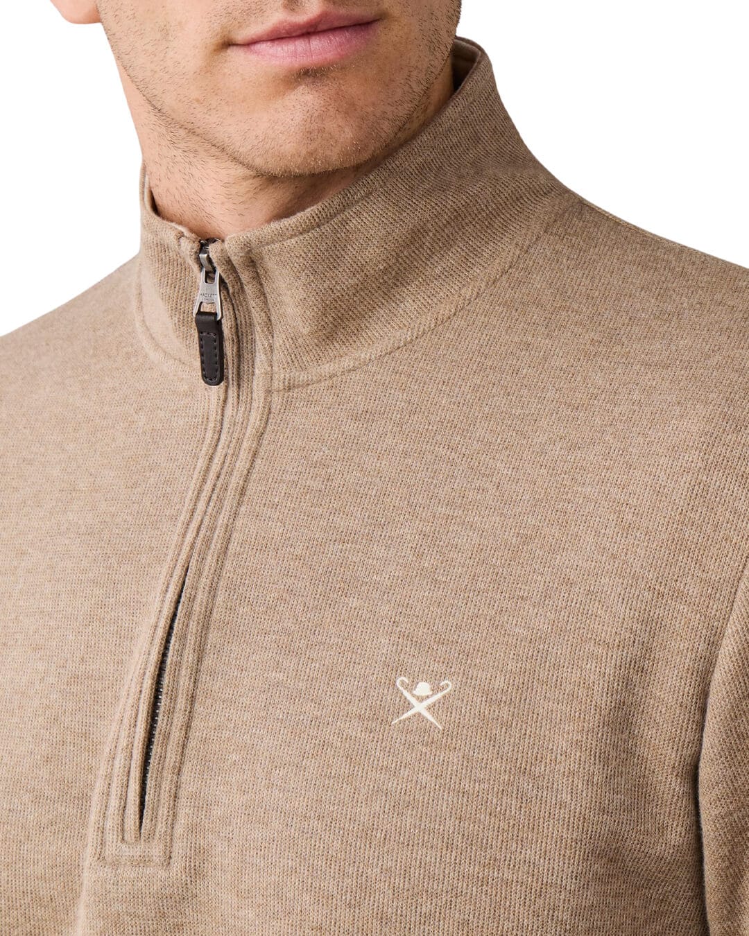 Hackett Jumpers Hackett Ttvl Hz Sweat Tetley Beige H863