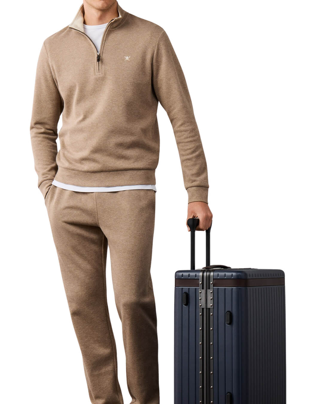 Hackett Jumpers Hackett Ttvl Hz Sweat Tetley Beige H863