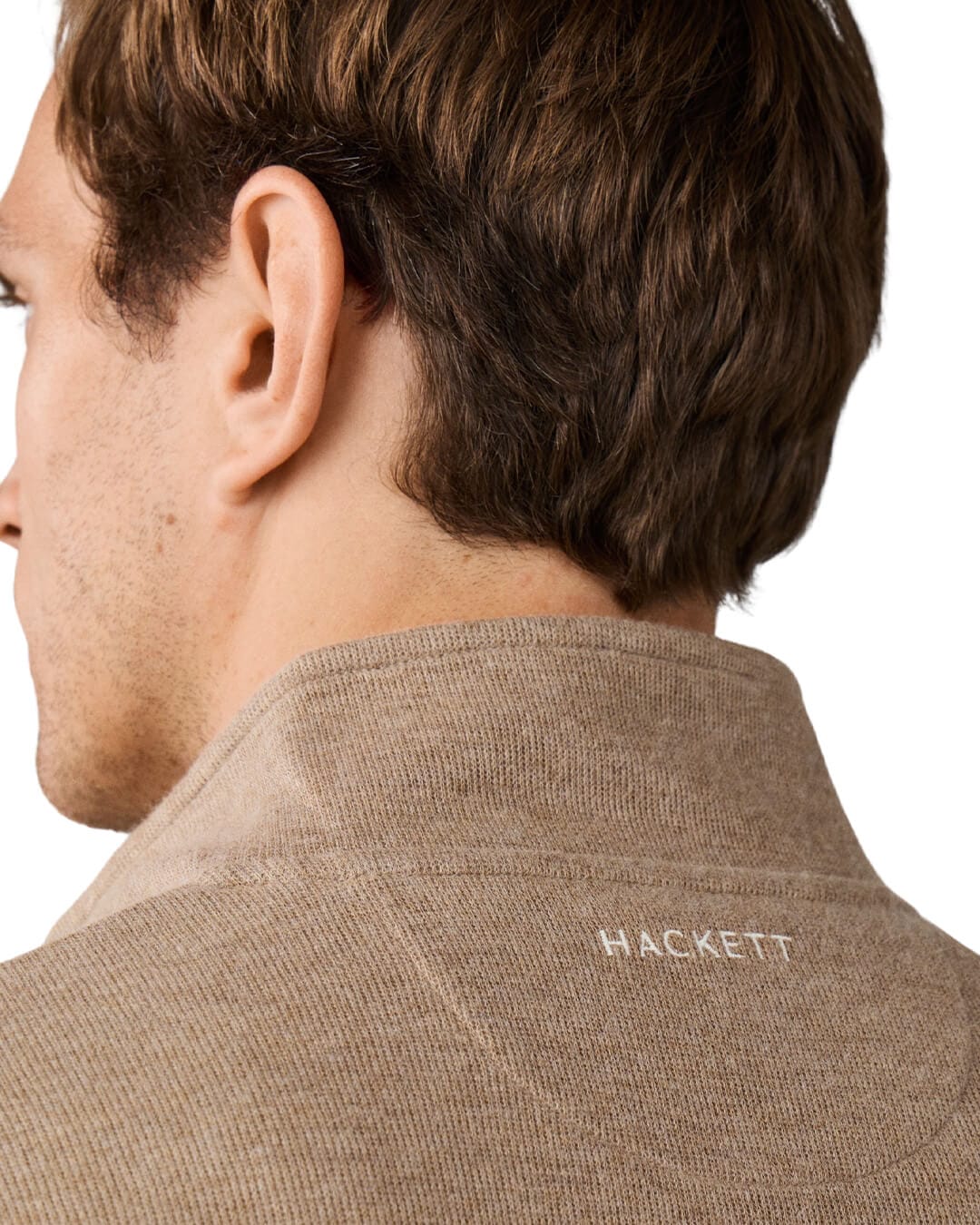 Hackett Jumpers Hackett Ttvl Hz Sweat Tetley Beige H863