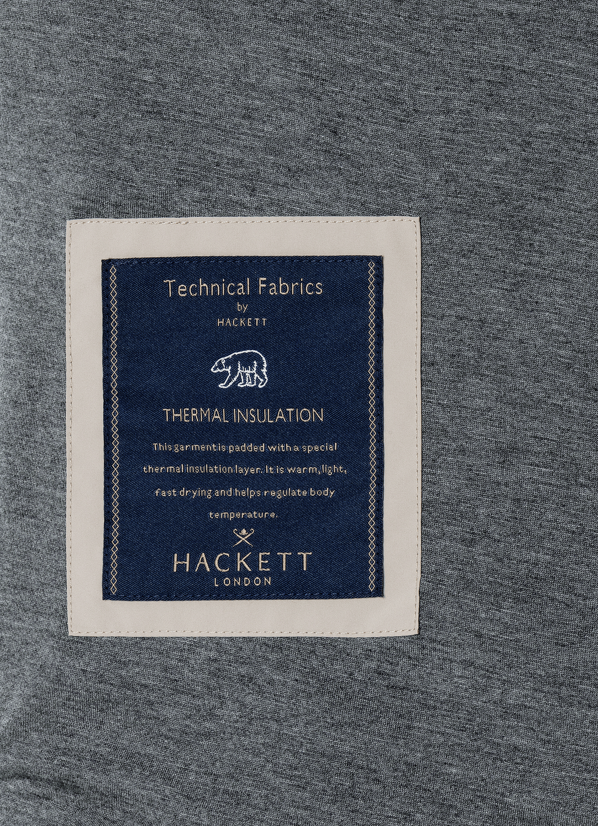 Hackett Outerwear Hackett Lw Blouson Natural Beige H816