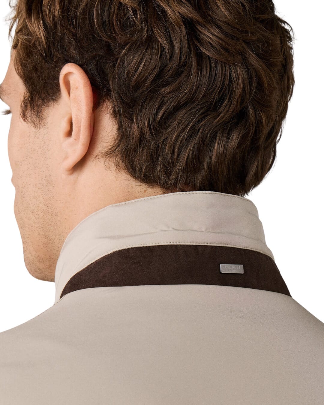 Hackett Outerwear Hackett Lw Blouson Natural Beige H816