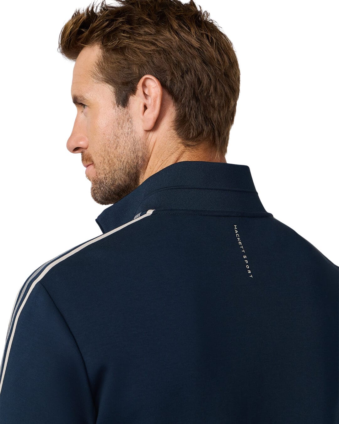 Hackett Outerwear Hackett Navy  Hs Tape Track Outerwear