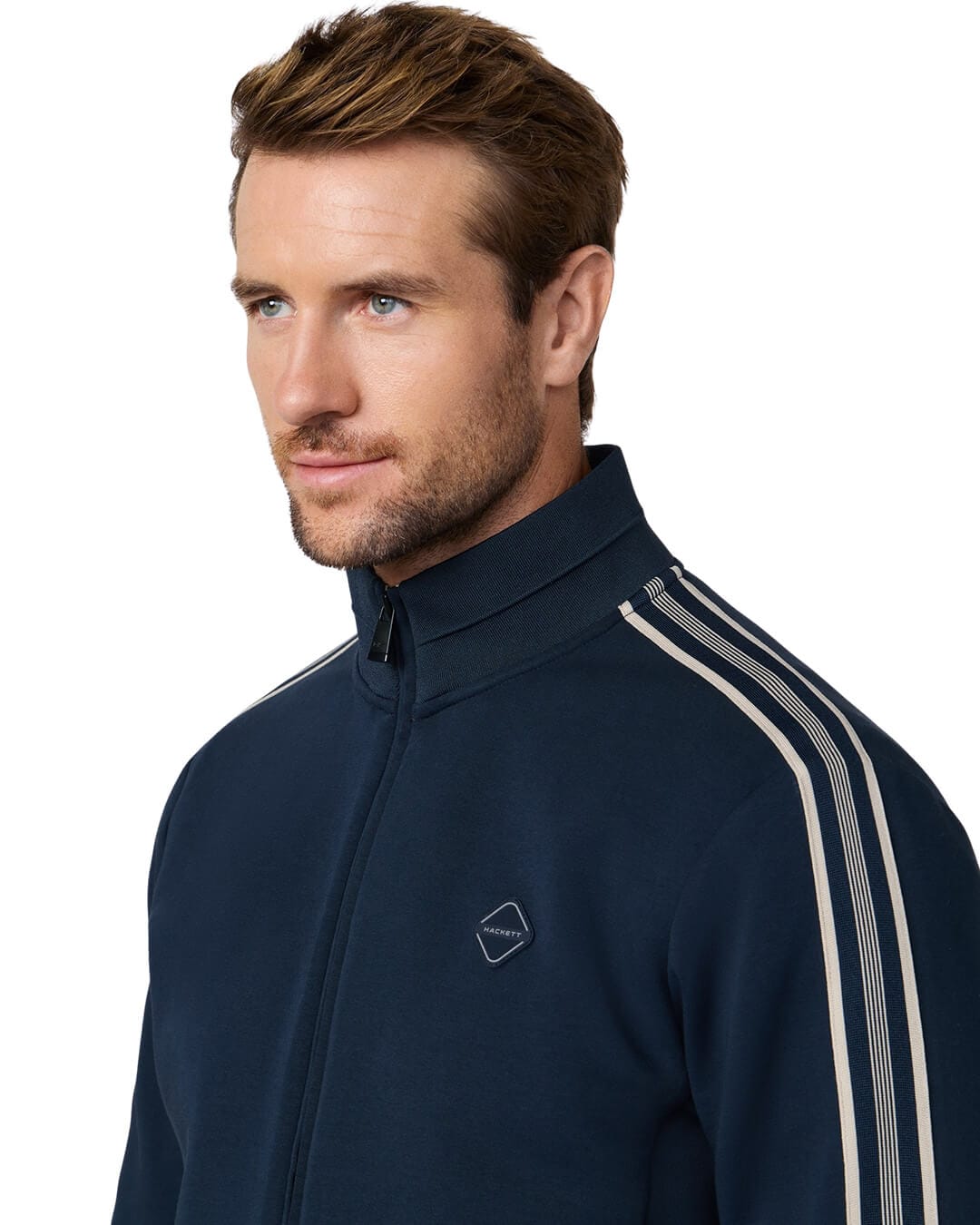 Hackett Outerwear Hackett Navy  Hs Tape Track Outerwear