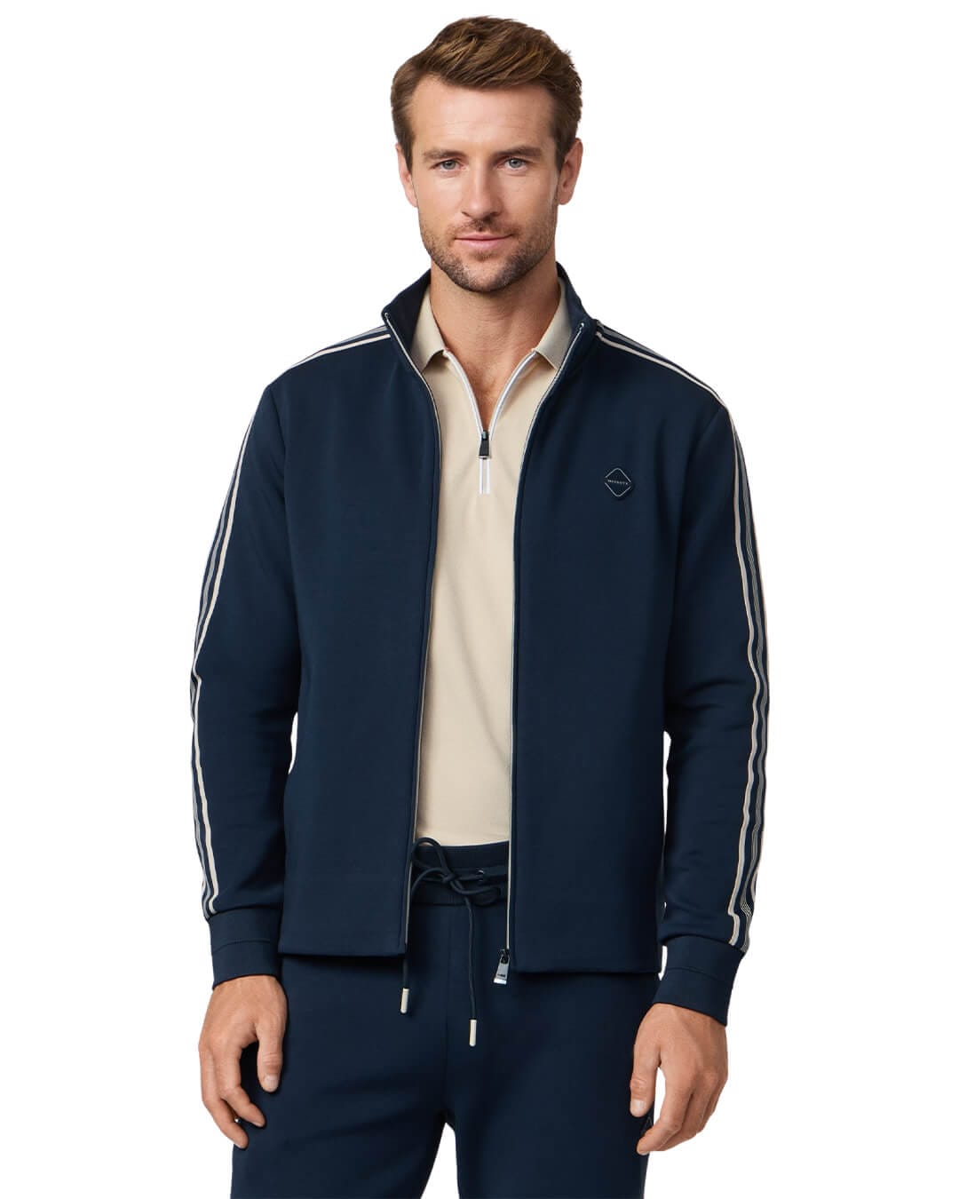 Hackett Outerwear Hackett Navy  Hs Tape Track Outerwear