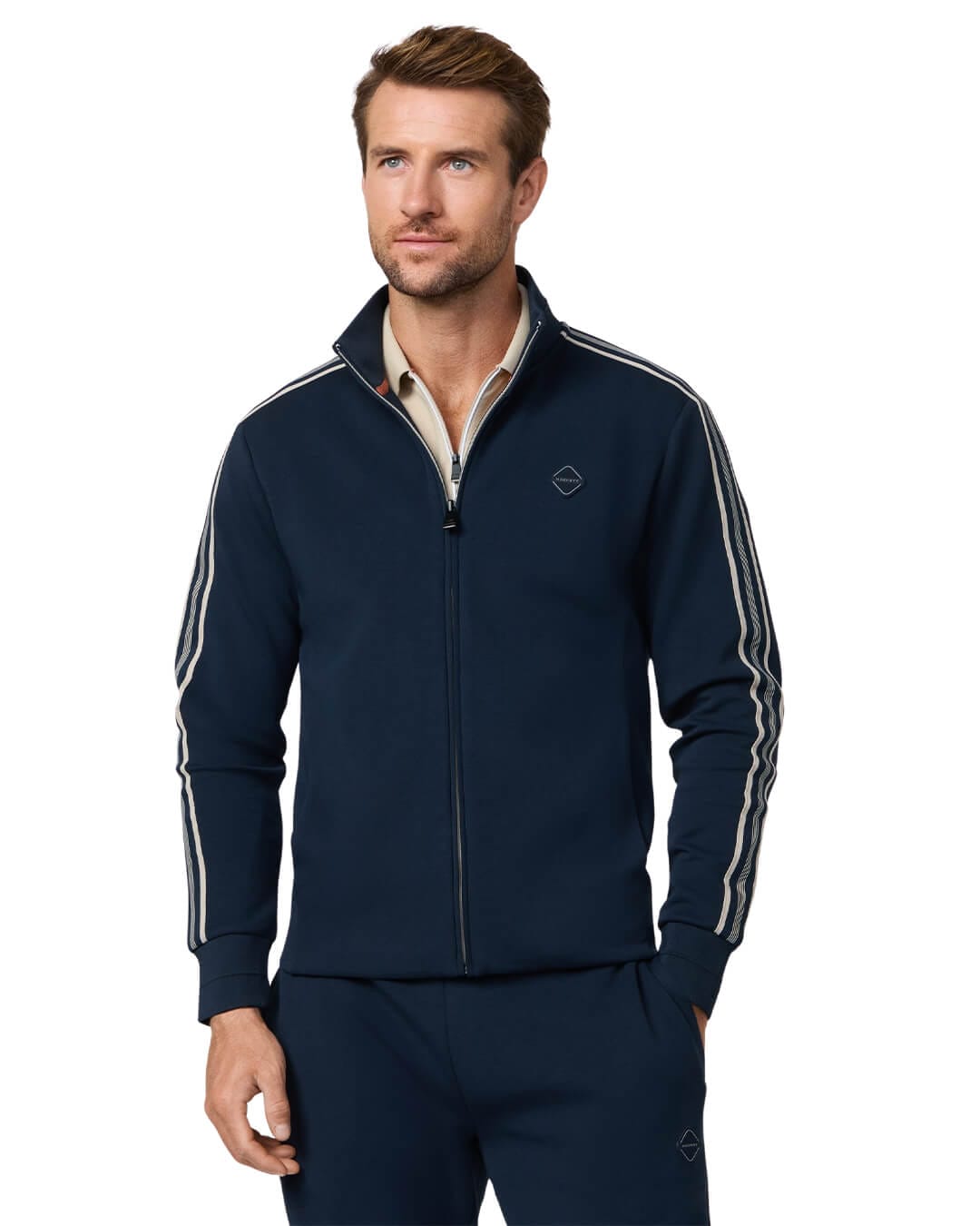 Hackett Outerwear Hackett Navy  Hs Tape Track Outerwear