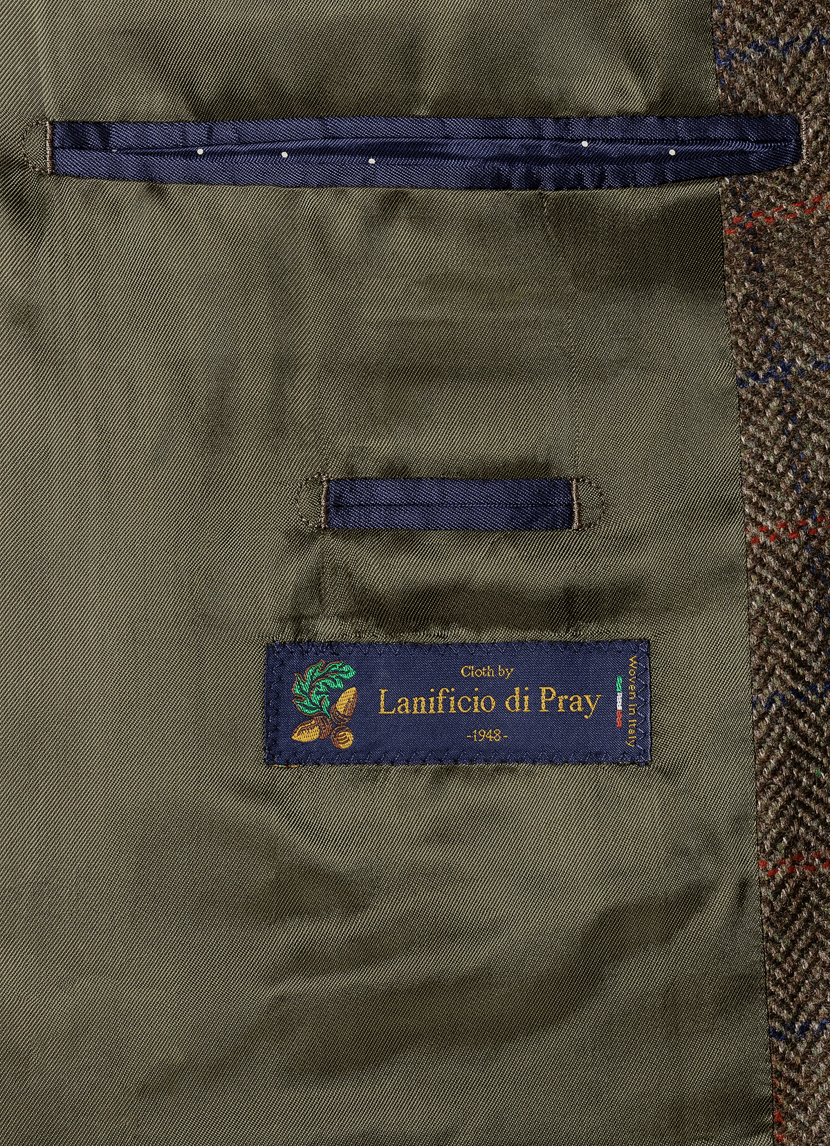 Hackett Outerwear Hackett Wl Cash Tattersall Dark Green H675