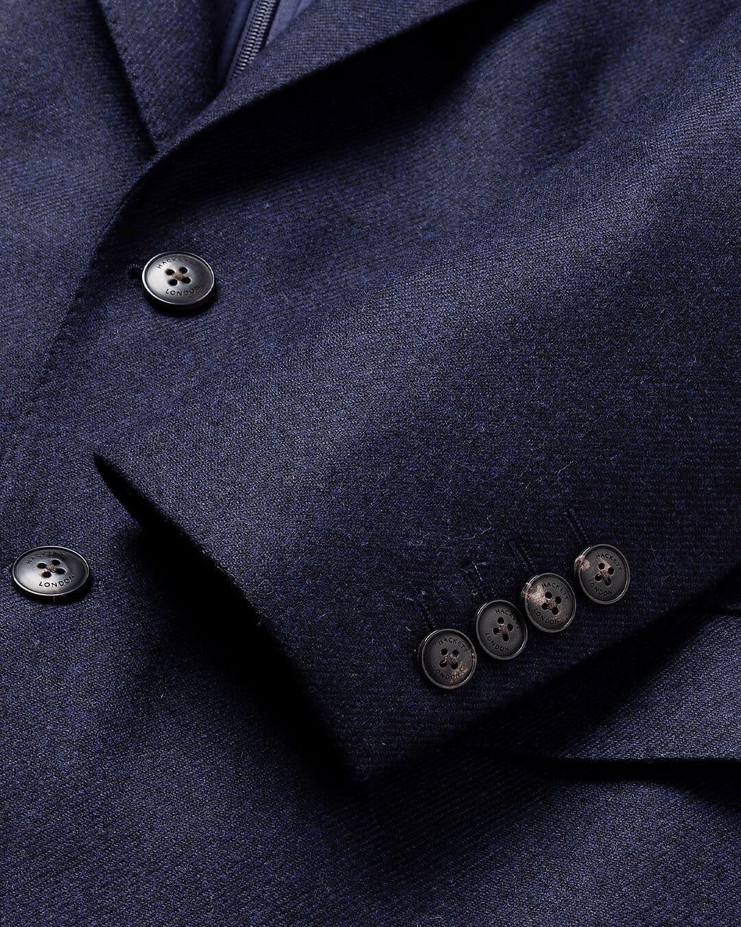 Hackett Outerwear Hackett Wl Flan Twill W/bib Navy H595
