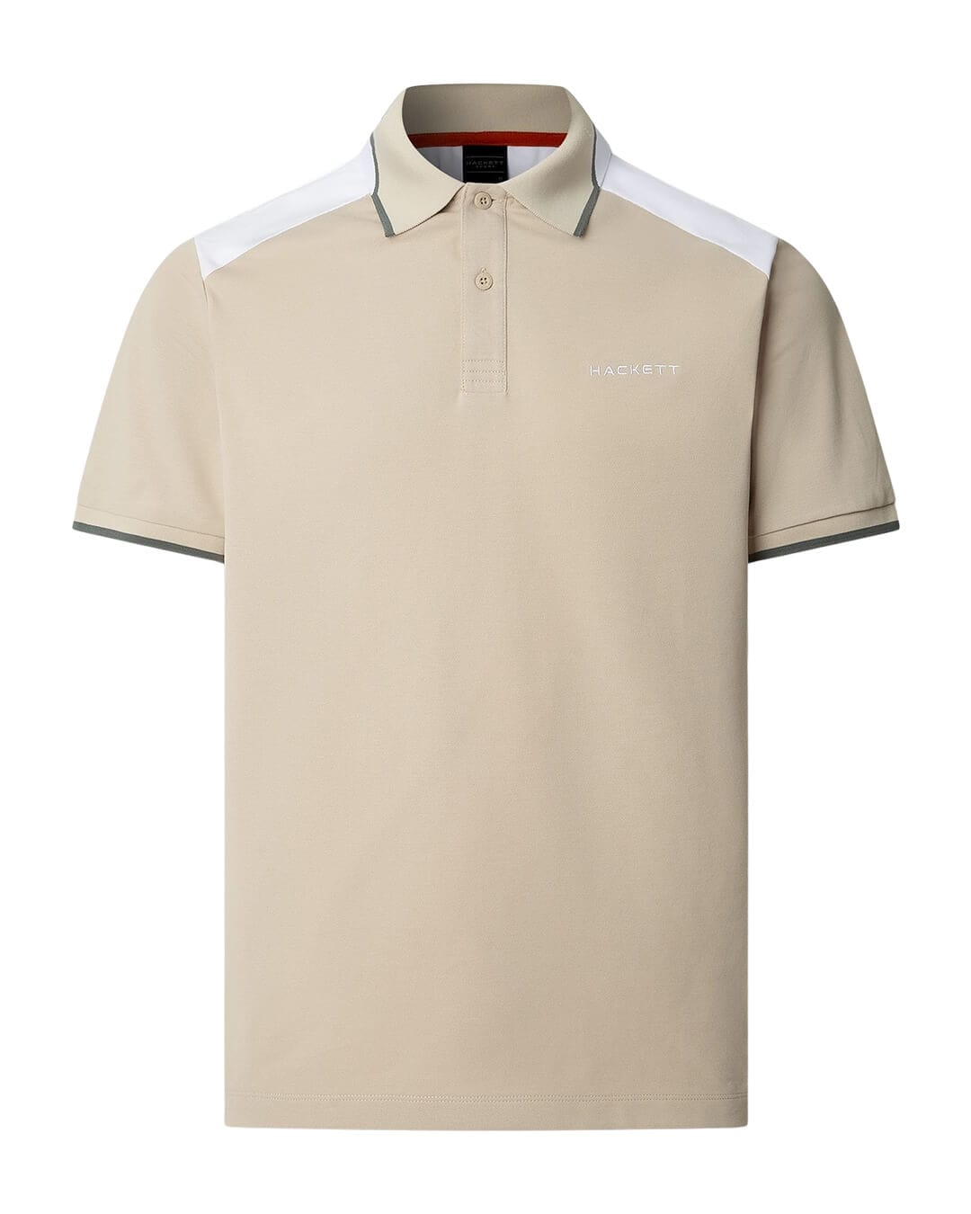 Hackett Polo Shirts Hackett Beige Polo Shirt