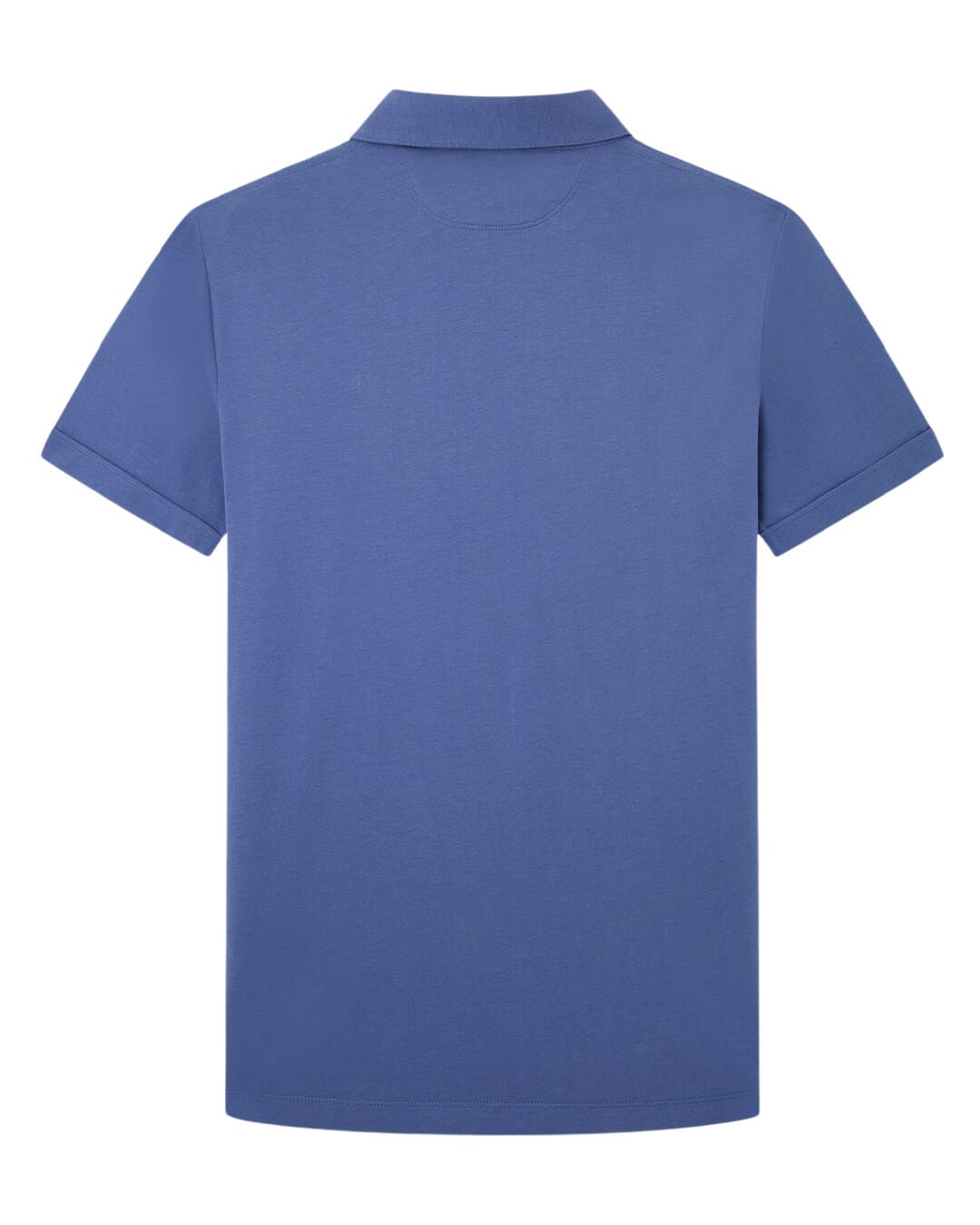 Hackett Polo Shirts Hackett Blue Pima Cotton Polo Shirt