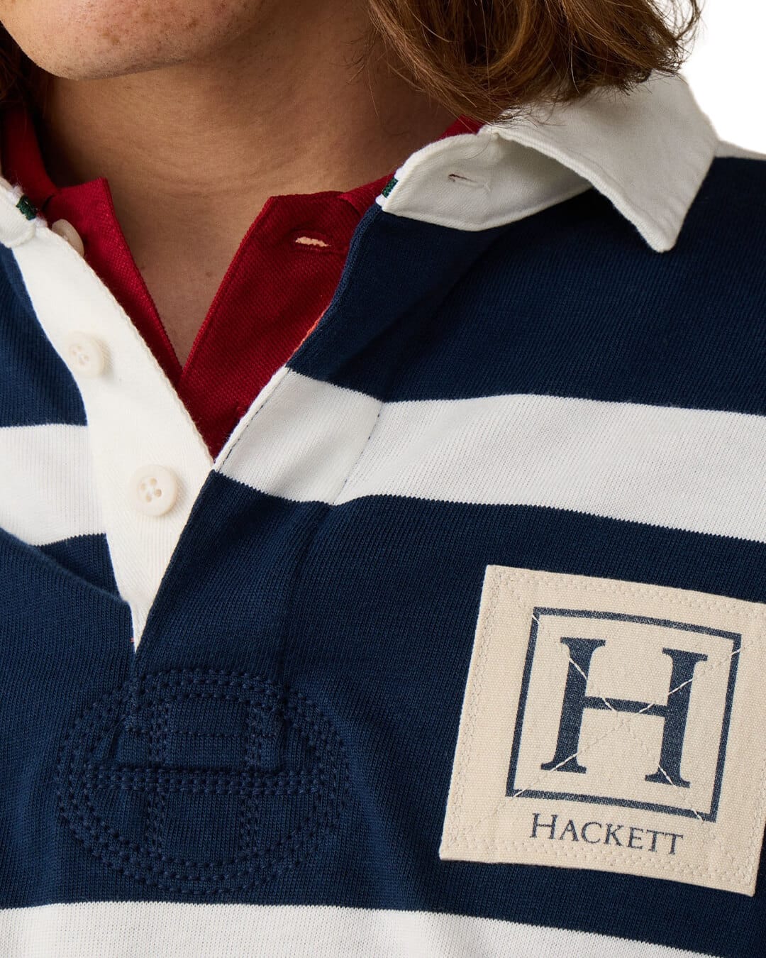 Hackett Polo Shirts Hackett Heritage H Str Rby Old Navy H584