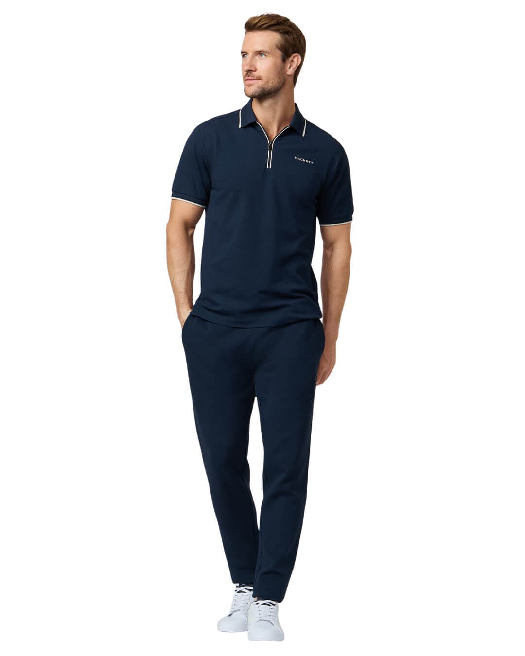 Hackett Polo Shirts Hackett  Navy City Hz  Polo Shirt