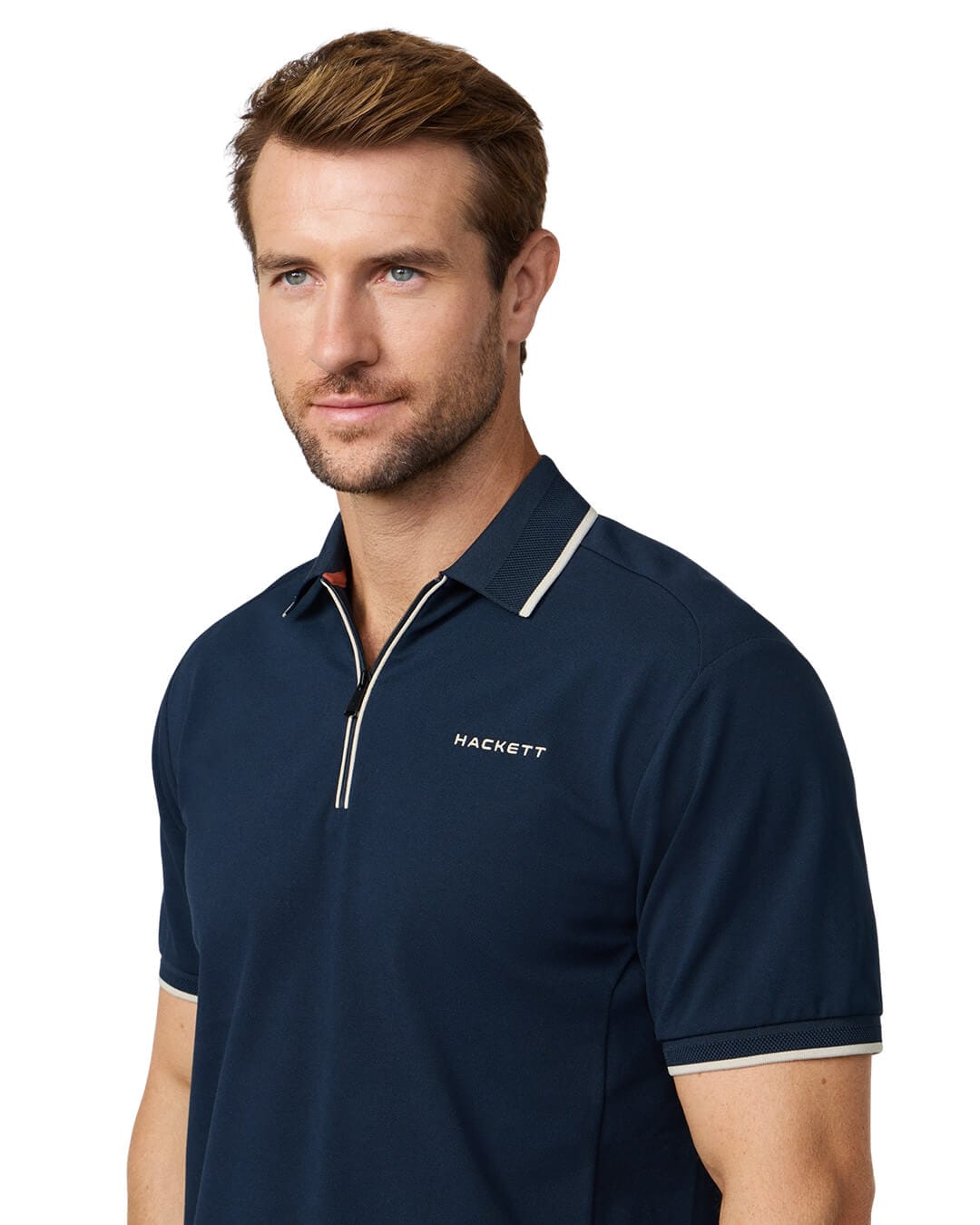 Hackett Polo Shirts Hackett  Navy City Hz  Polo Shirt