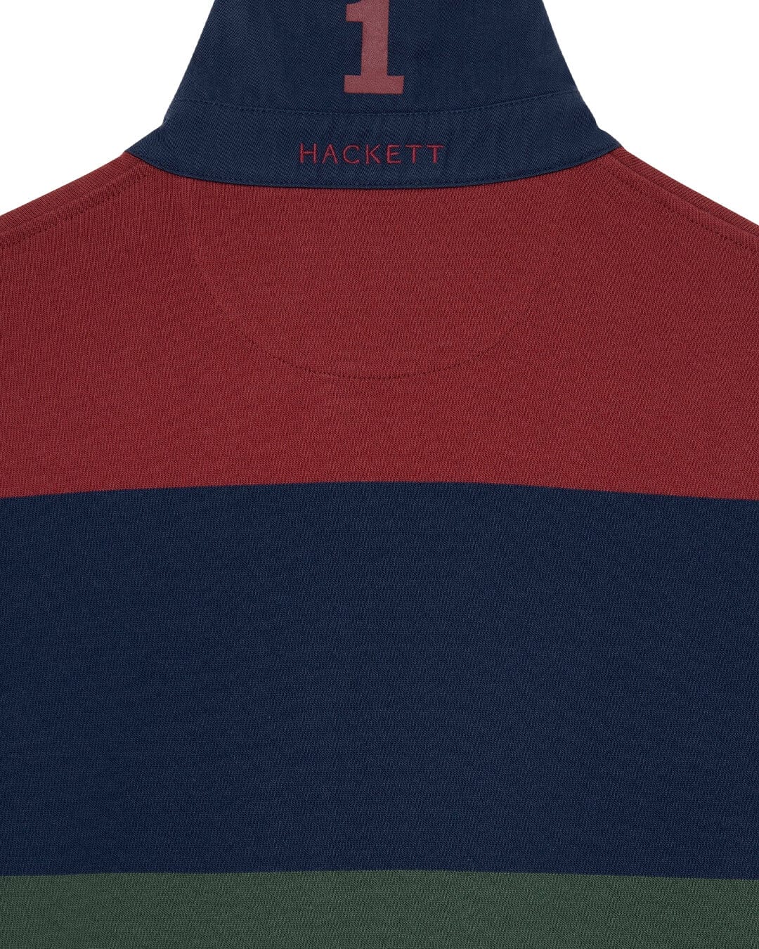 Hackett Polo Shirts Hackett Navy Heritage Multi Striped Polo Shirt