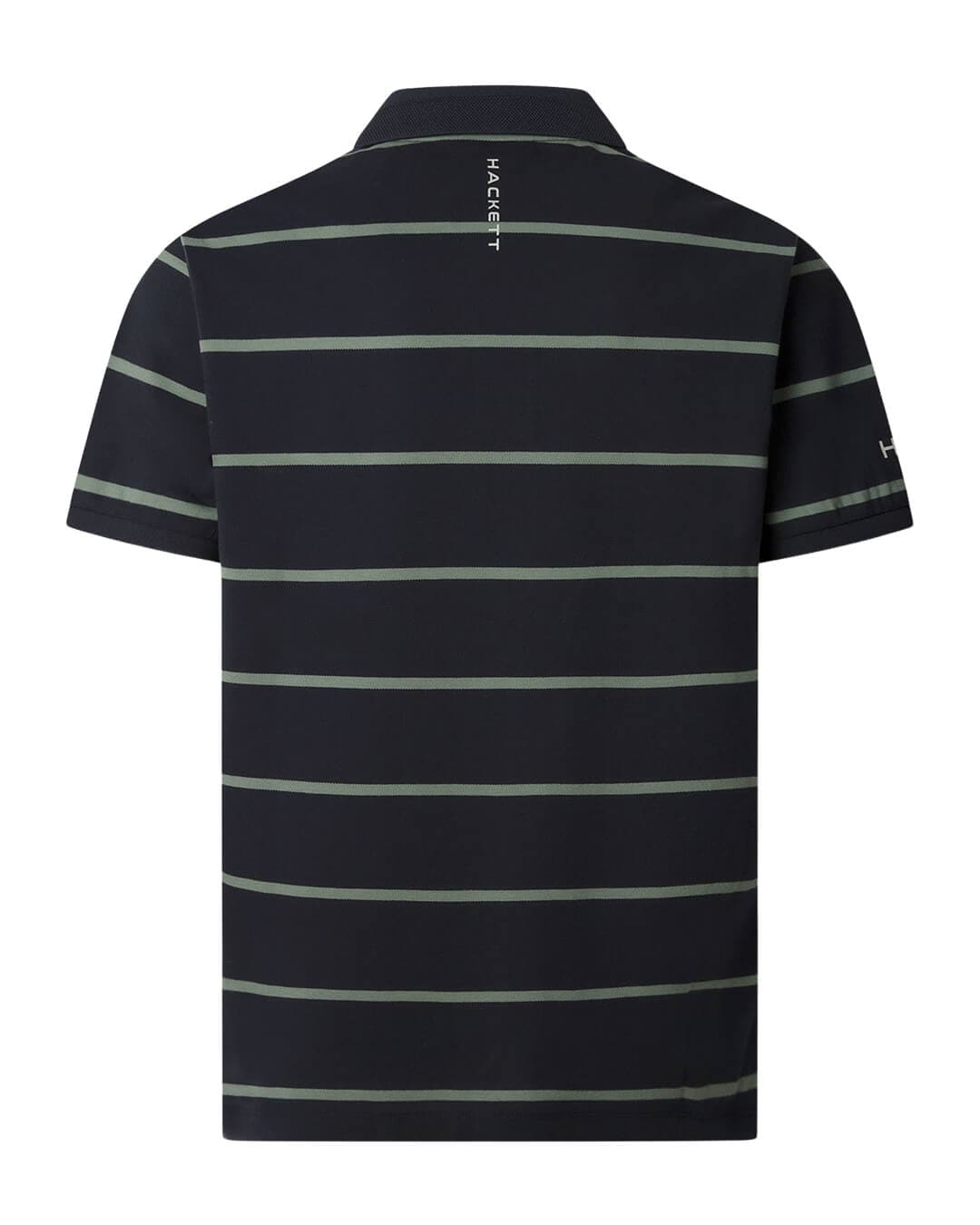 Hackett Polo Shirts Hackett Navy  Hs Stripe Polo Shirt