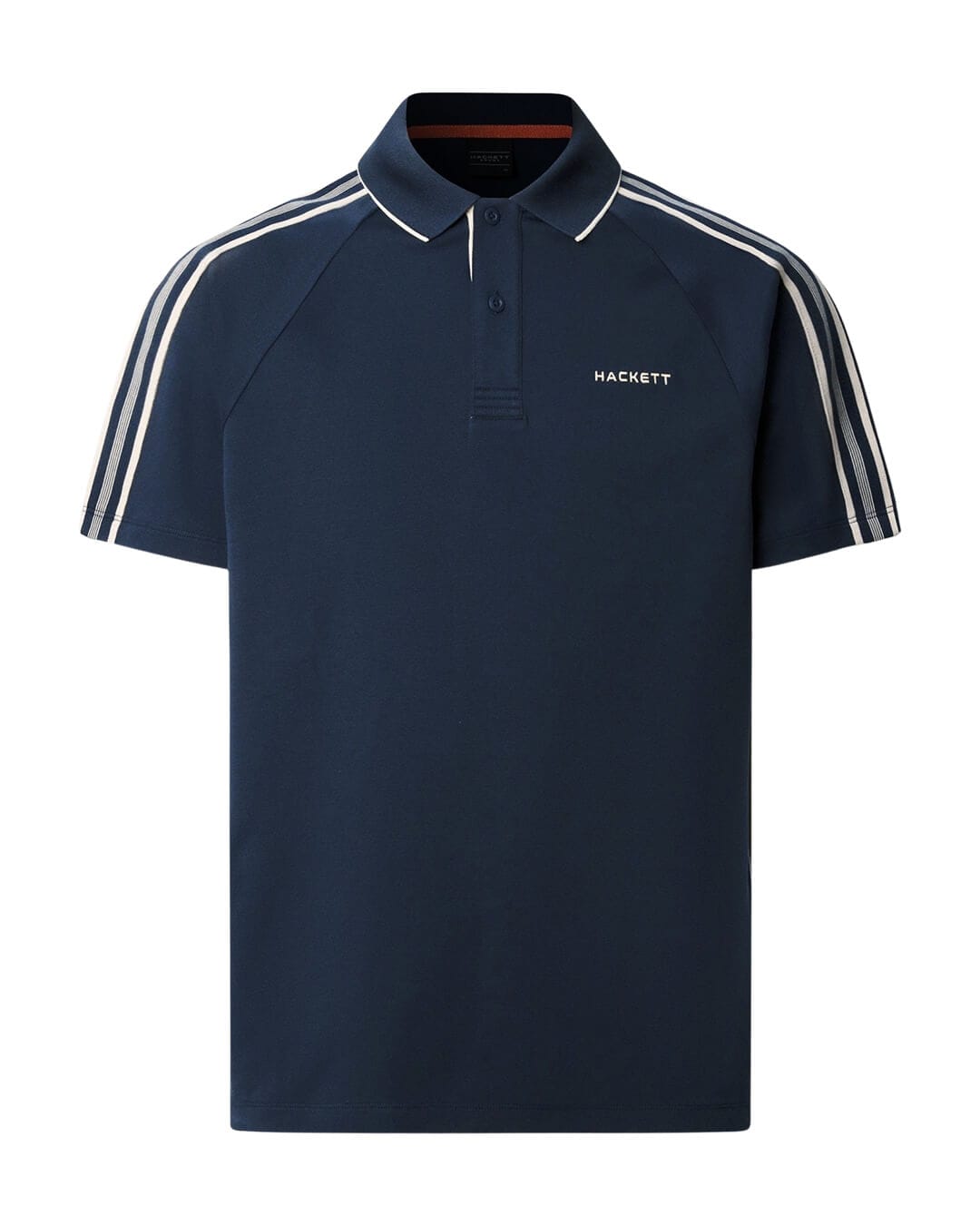 Hackett Polo Shirts Hackett Navy  Hs Tape Polo Shirt