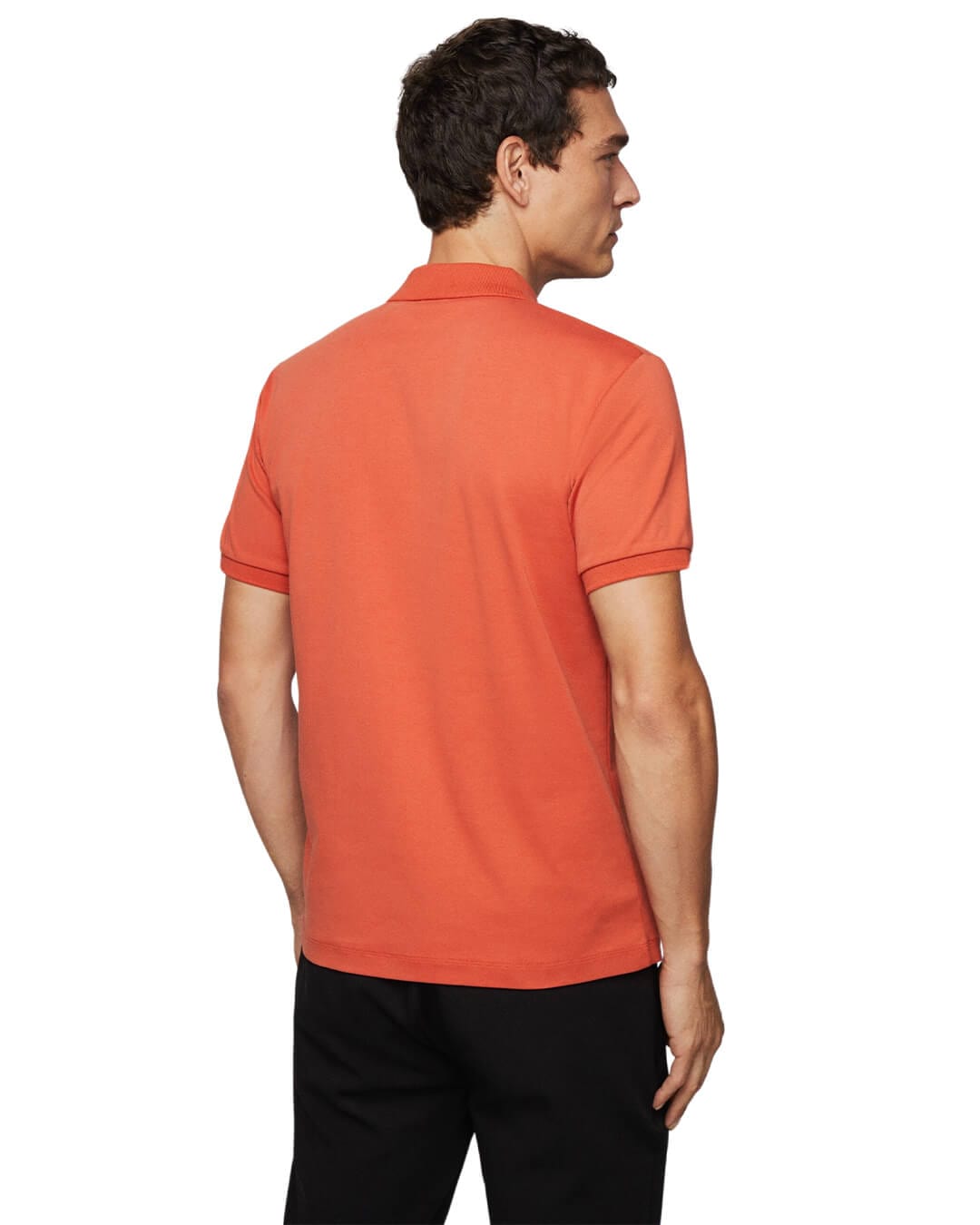 Hackett Polo Shirts Hackett Orange Essential Polo Shirt