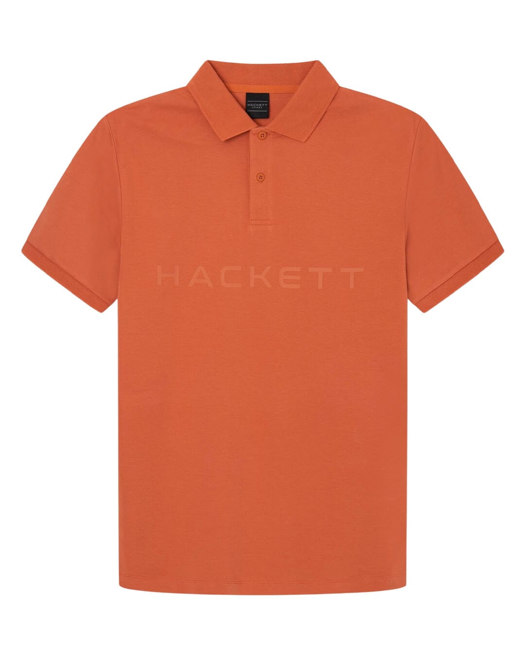 Hackett Polo Shirts Hackett Orange Essential Polo Shirt