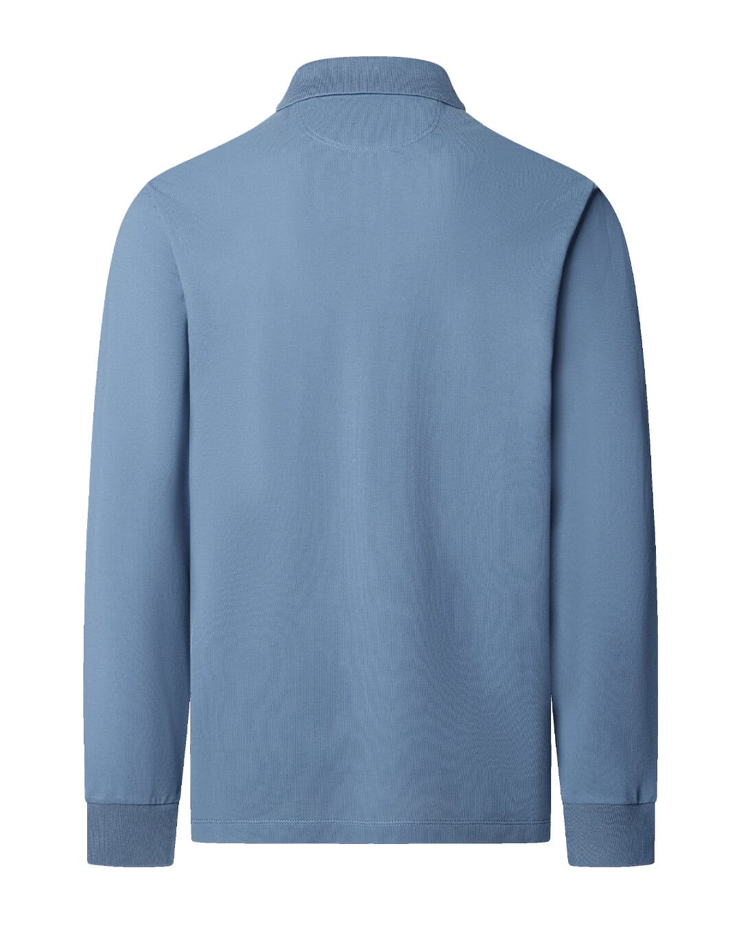 Hackett Polo Shirts Hackett Slim Fit Logo Ls Airforce Blue H596